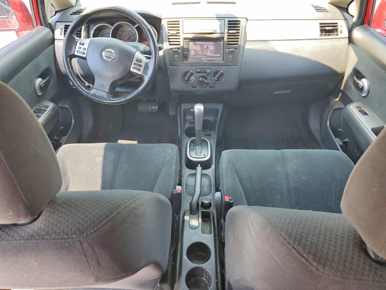 2012 Nissan Versa 1.8 S Red vin: 3N1BC1CP9CK292357