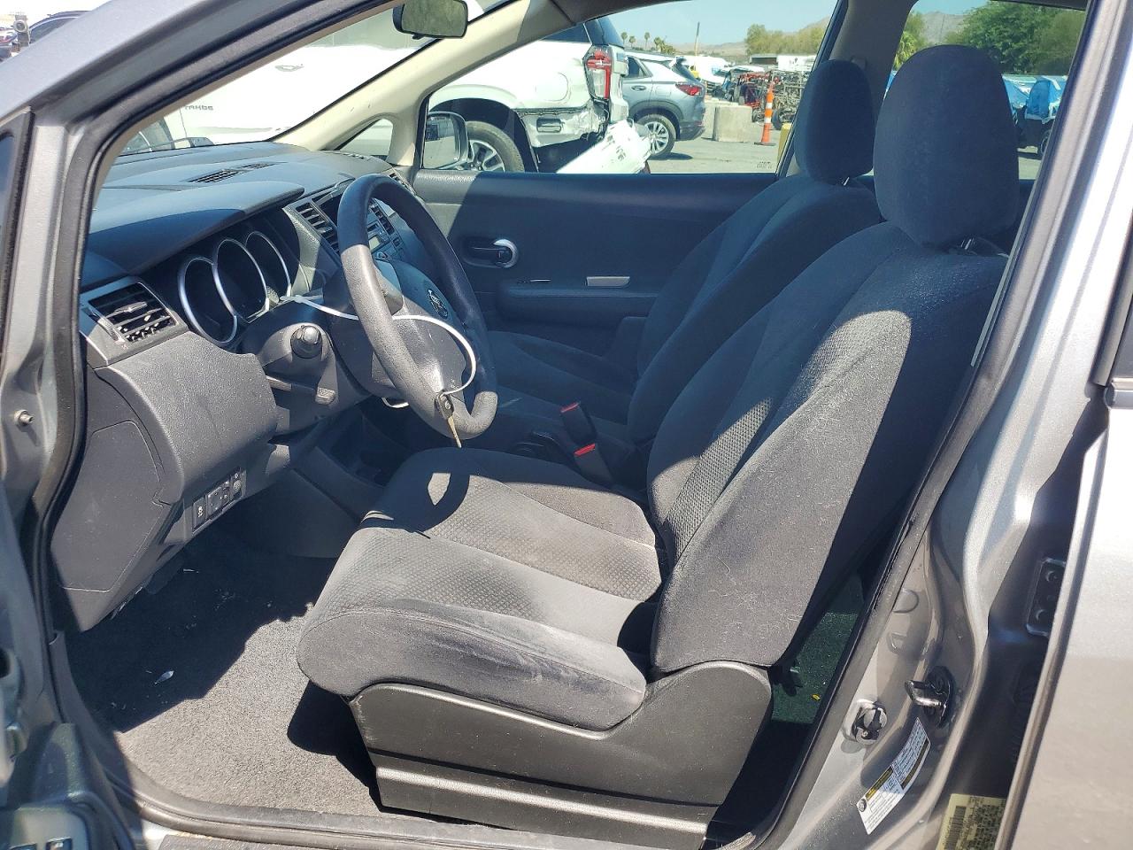 2012 Nissan Versa 1.8 S Gray vin: 3N1BC1CP9CK297767