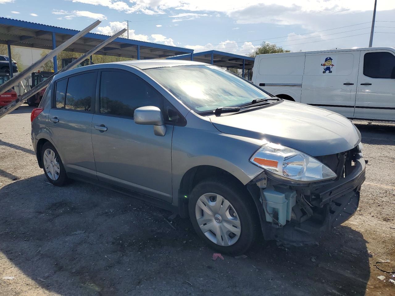 2012 Nissan Versa 1.8 S Gray vin: 3N1BC1CP9CK297767