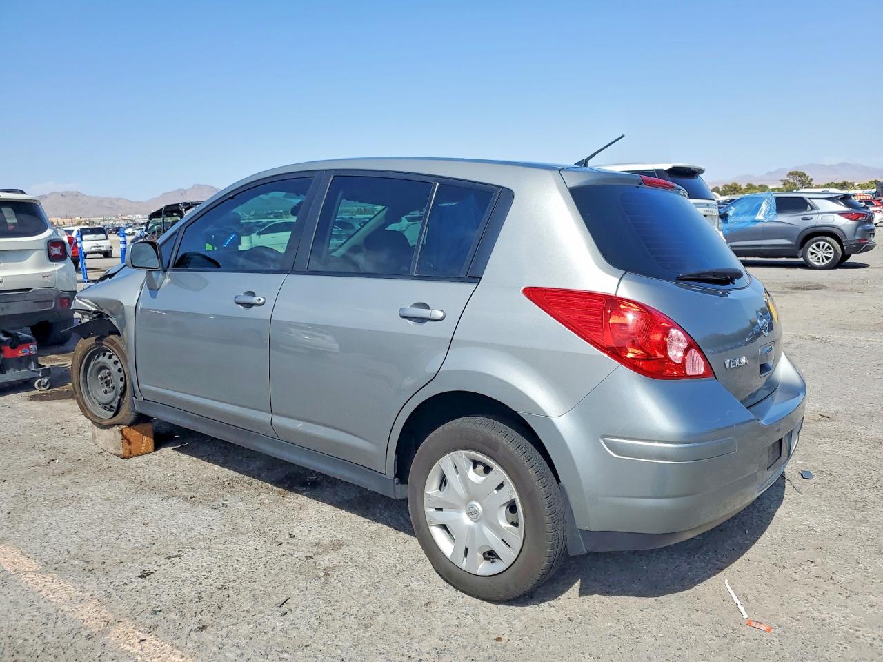 2012 Nissan Versa 1.8 S Gray vin: 3N1BC1CP9CK297767