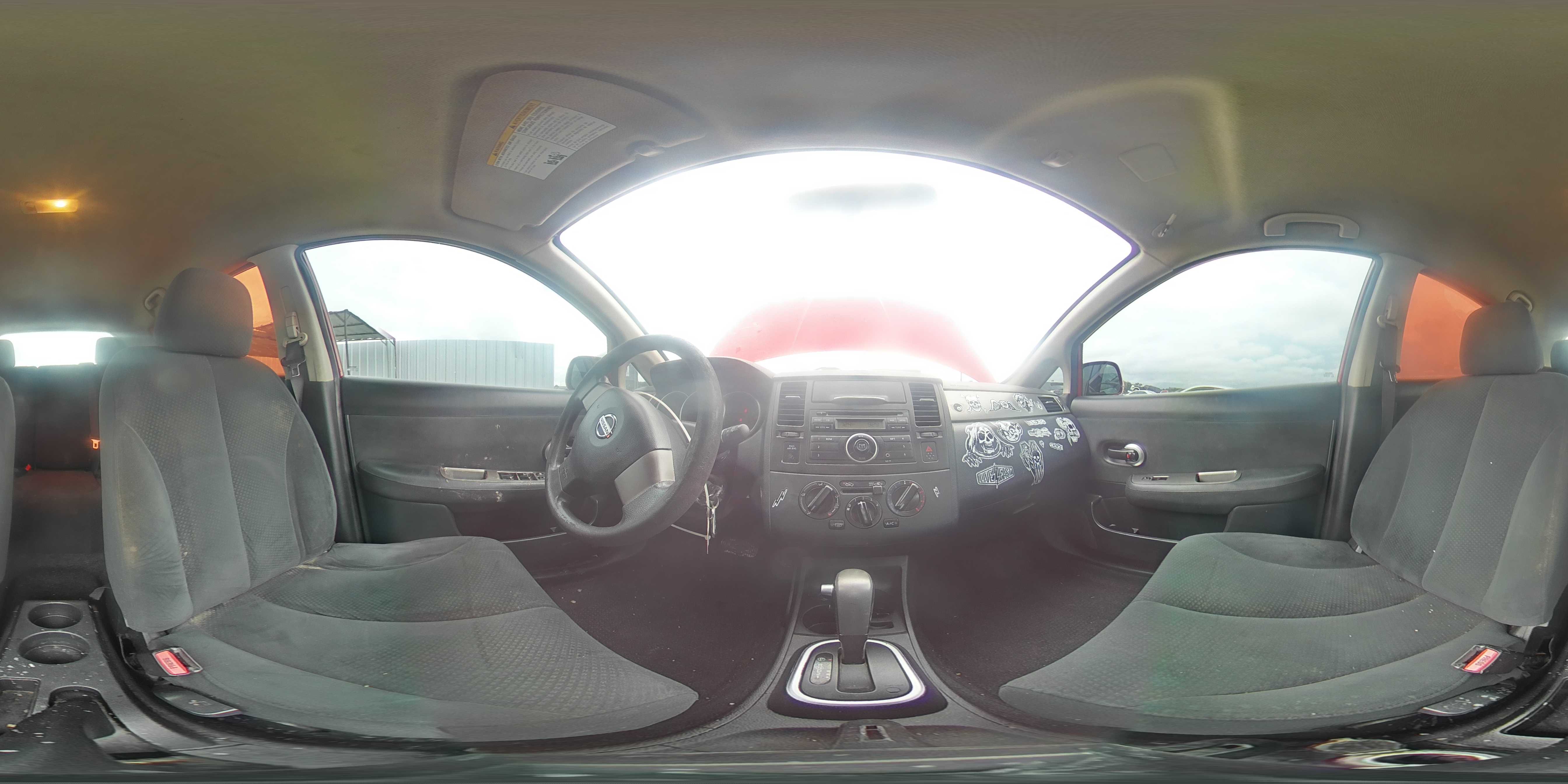 2012 Nissan Versa 1.8 S Red vin: 3N1BC1CP9CK806207