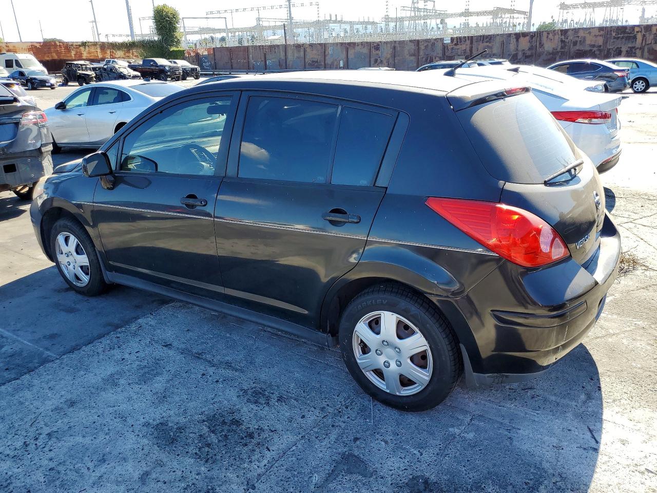 2012 Nissan Versa 1.8 S Black vin: 3N1BC1CP9CL358867