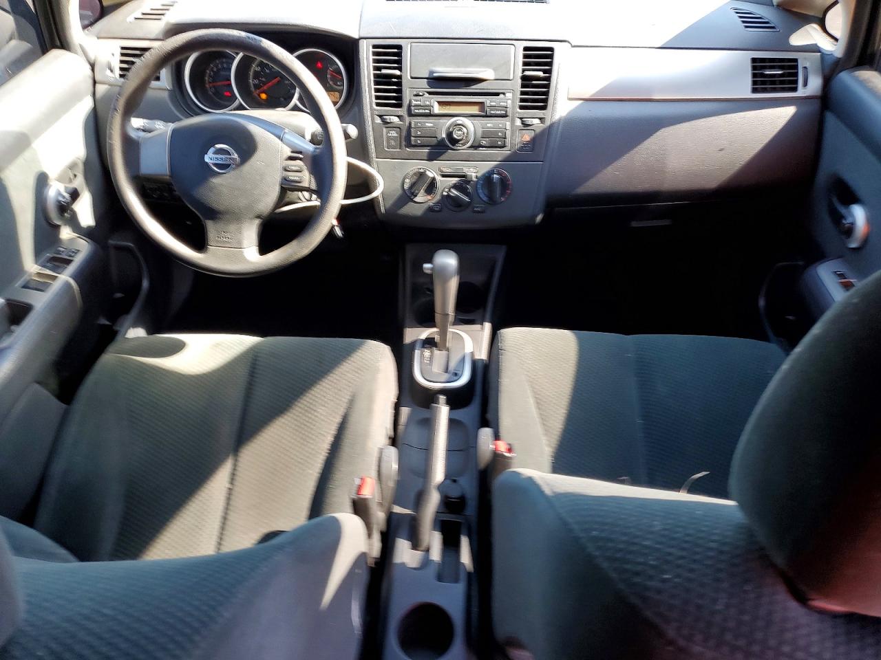 2012 Nissan Versa 1.8 S Black vin: 3N1BC1CP9CL358867
