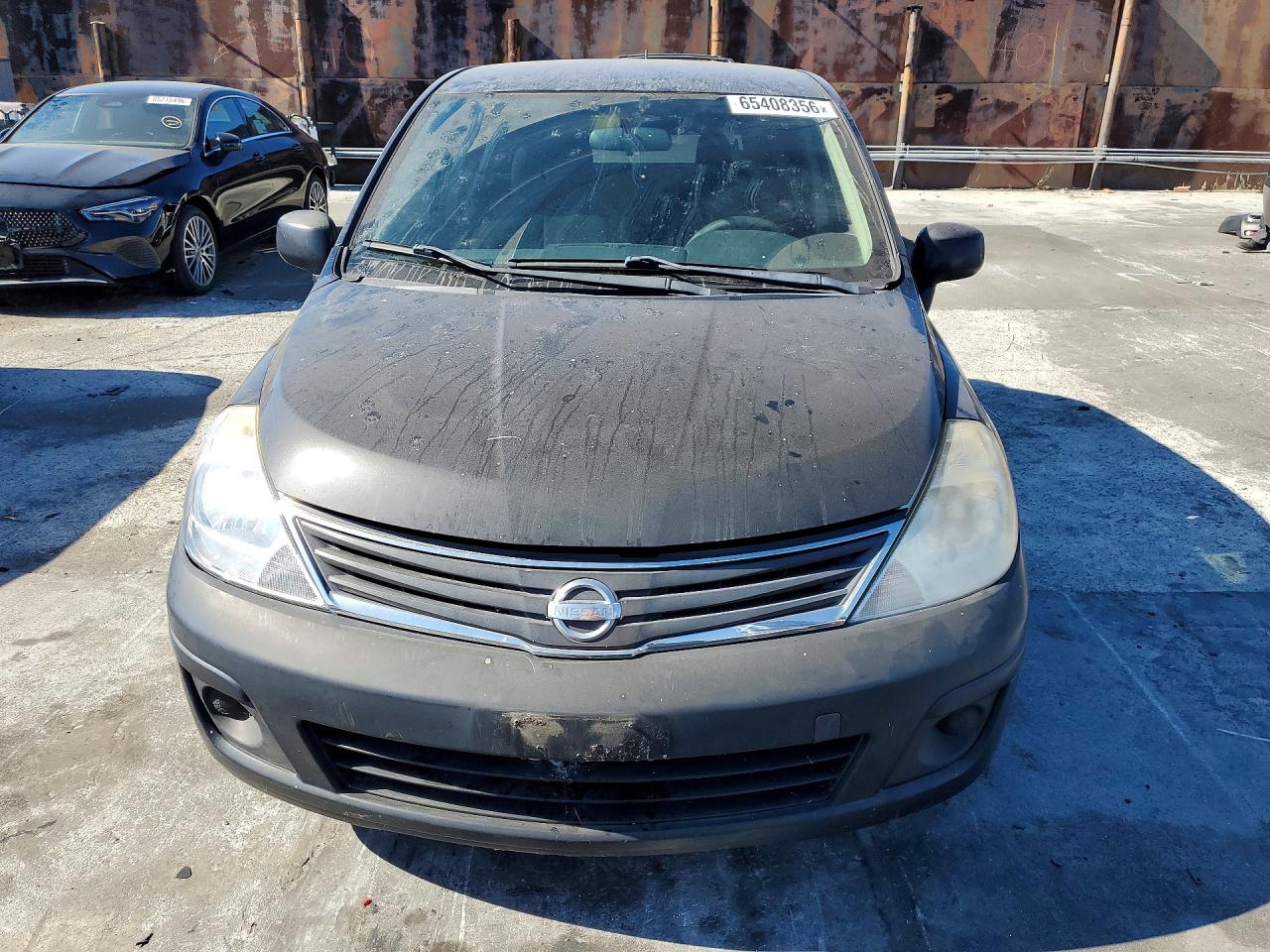 2012 Nissan Versa 1.8 S Black vin: 3N1BC1CP9CL358867
