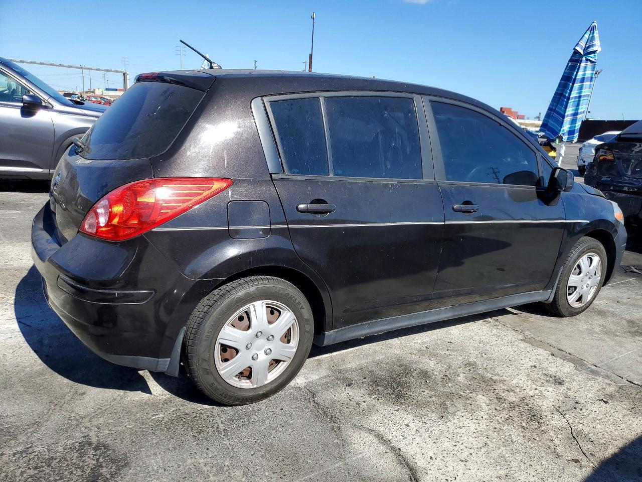 2012 Nissan Versa 1.8 S Black vin: 3N1BC1CP9CL358867