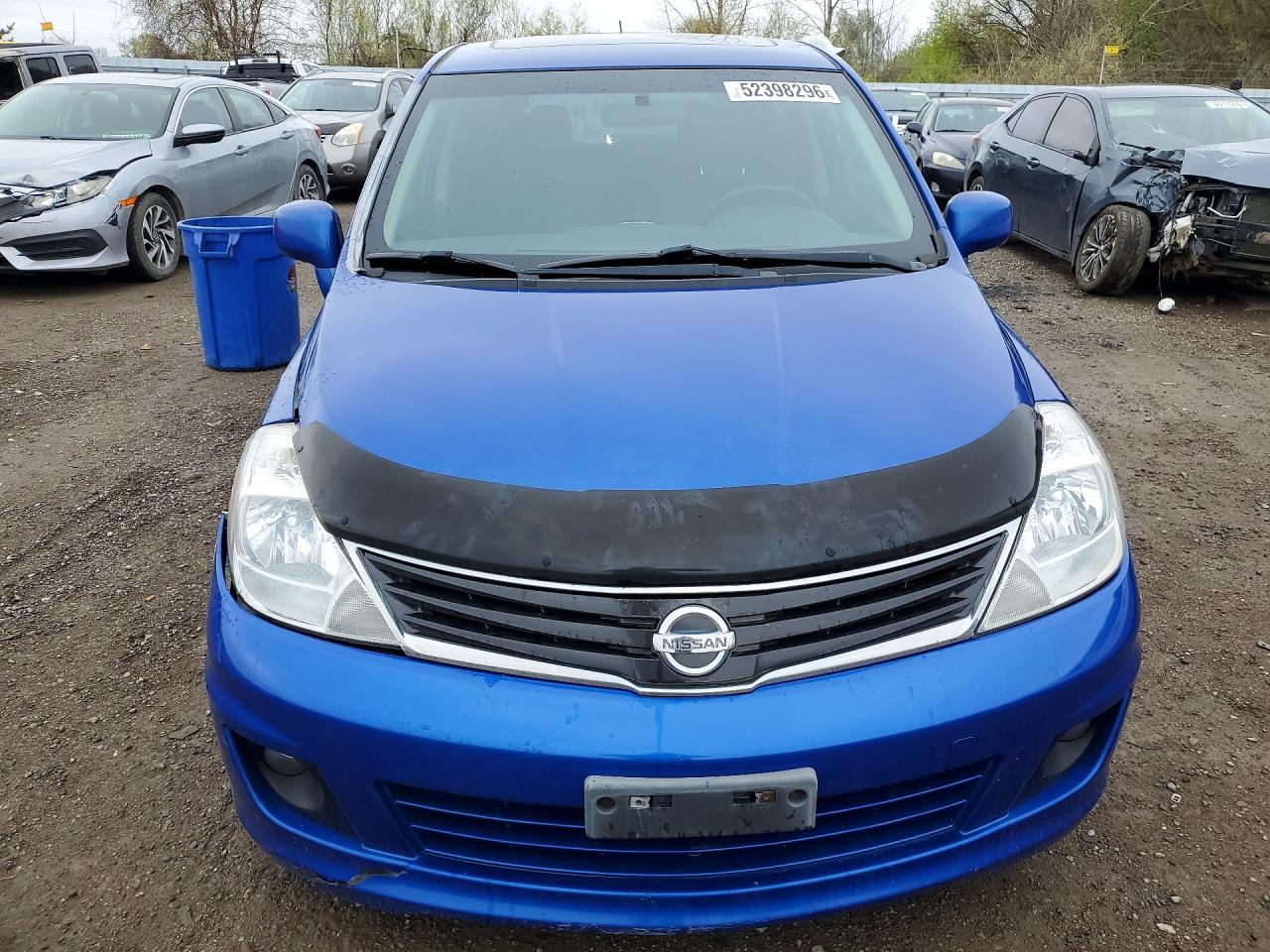 2012 Nissan Versa 1.8 S Blue vin: 3N1BC1CP9CL375717