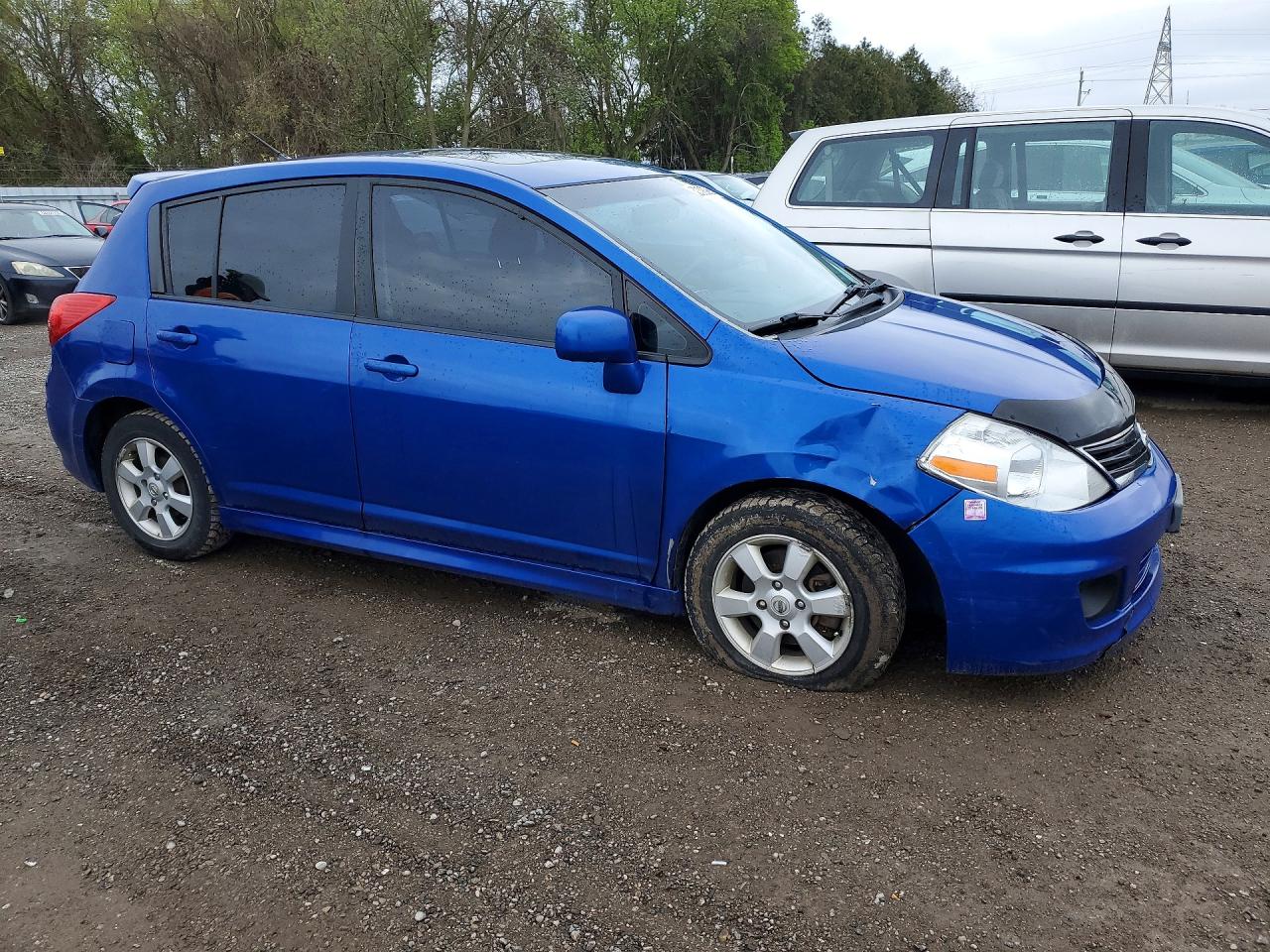 2012 Nissan Versa 1.8 S Blue vin: 3N1BC1CP9CL375717