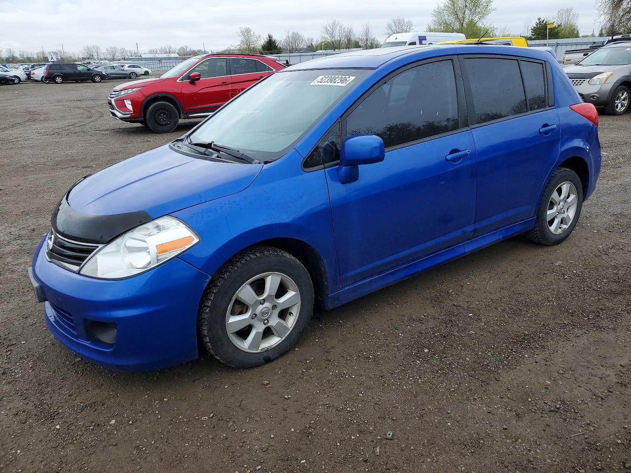 2012 Nissan Versa 1.8 S Blue vin: 3N1BC1CP9CL375717