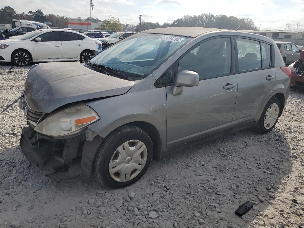 2010 Nissan Versa S Gray vin: 3N1BC1CPXAL354825