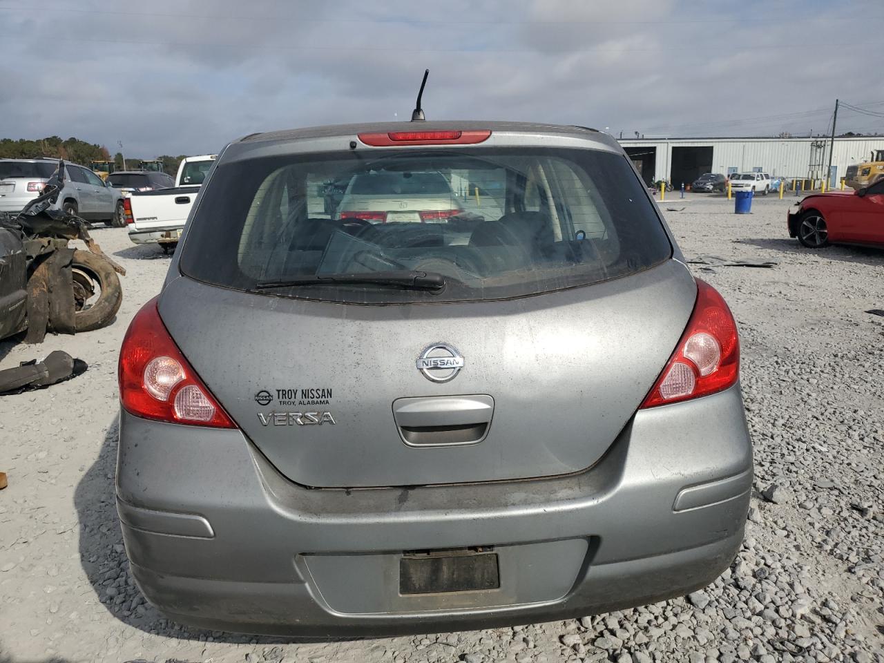 2010 Nissan Versa S Gray vin: 3N1BC1CPXAL354825