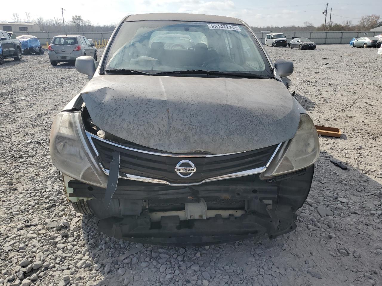 2010 Nissan Versa S Gray vin: 3N1BC1CPXAL354825