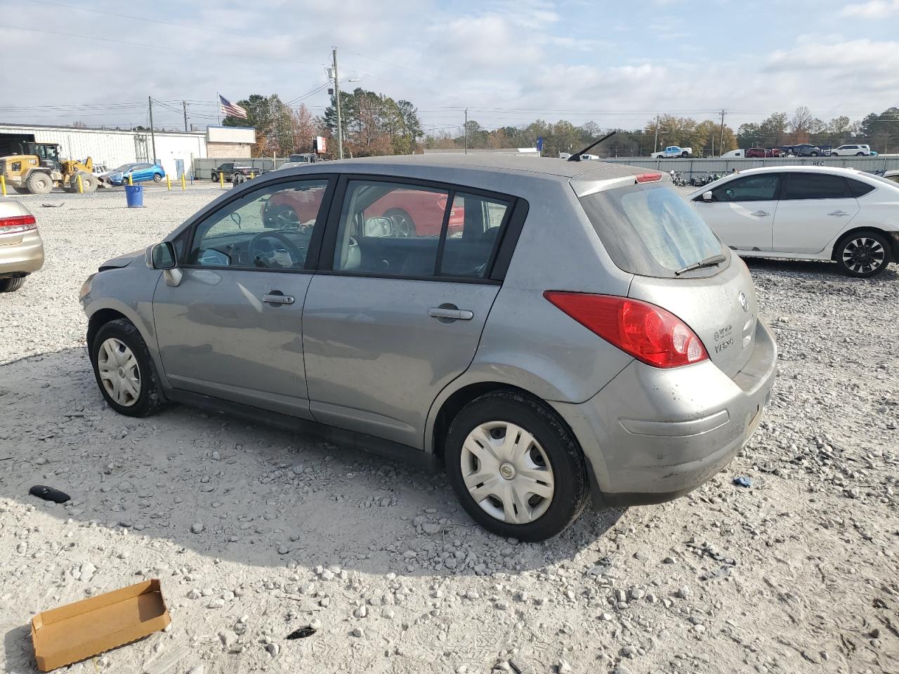 2010 Nissan Versa S Gray vin: 3N1BC1CPXAL354825