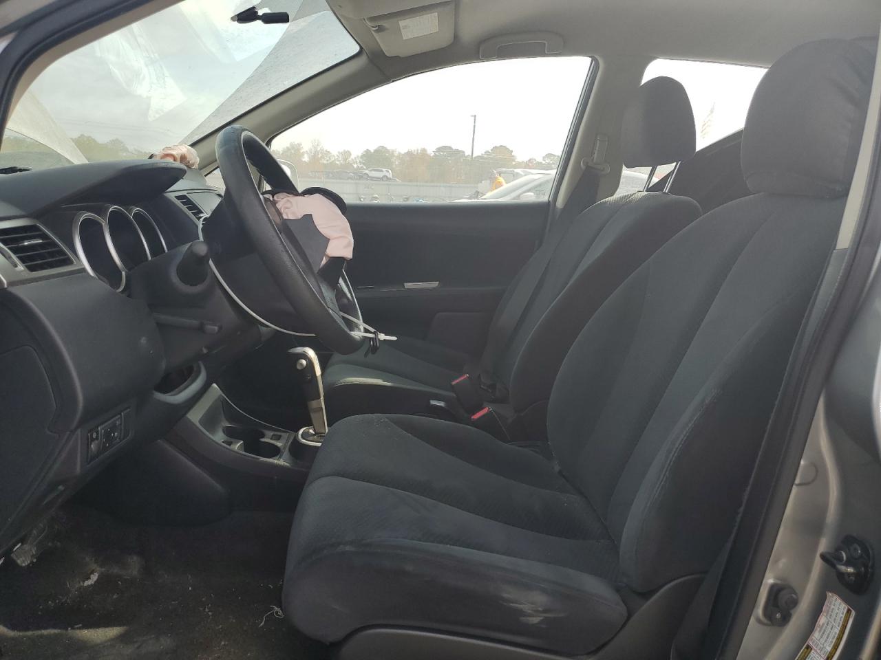 2010 Nissan Versa S Gray vin: 3N1BC1CPXAL354825