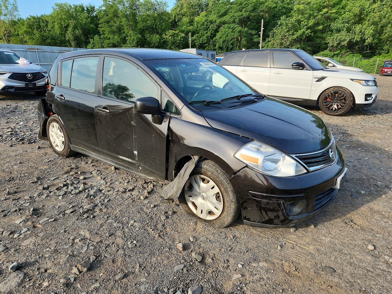 2011 Nissan Versa 1.8 S Black vin: 3N1BC1CPXBL391035
