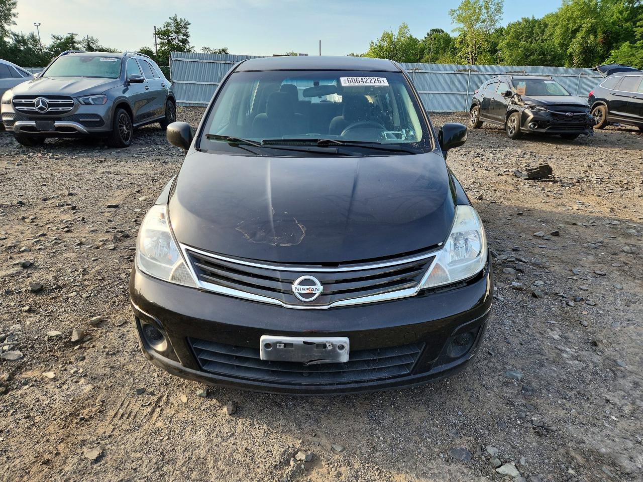 2011 Nissan Versa 1.8 S Black vin: 3N1BC1CPXBL391035