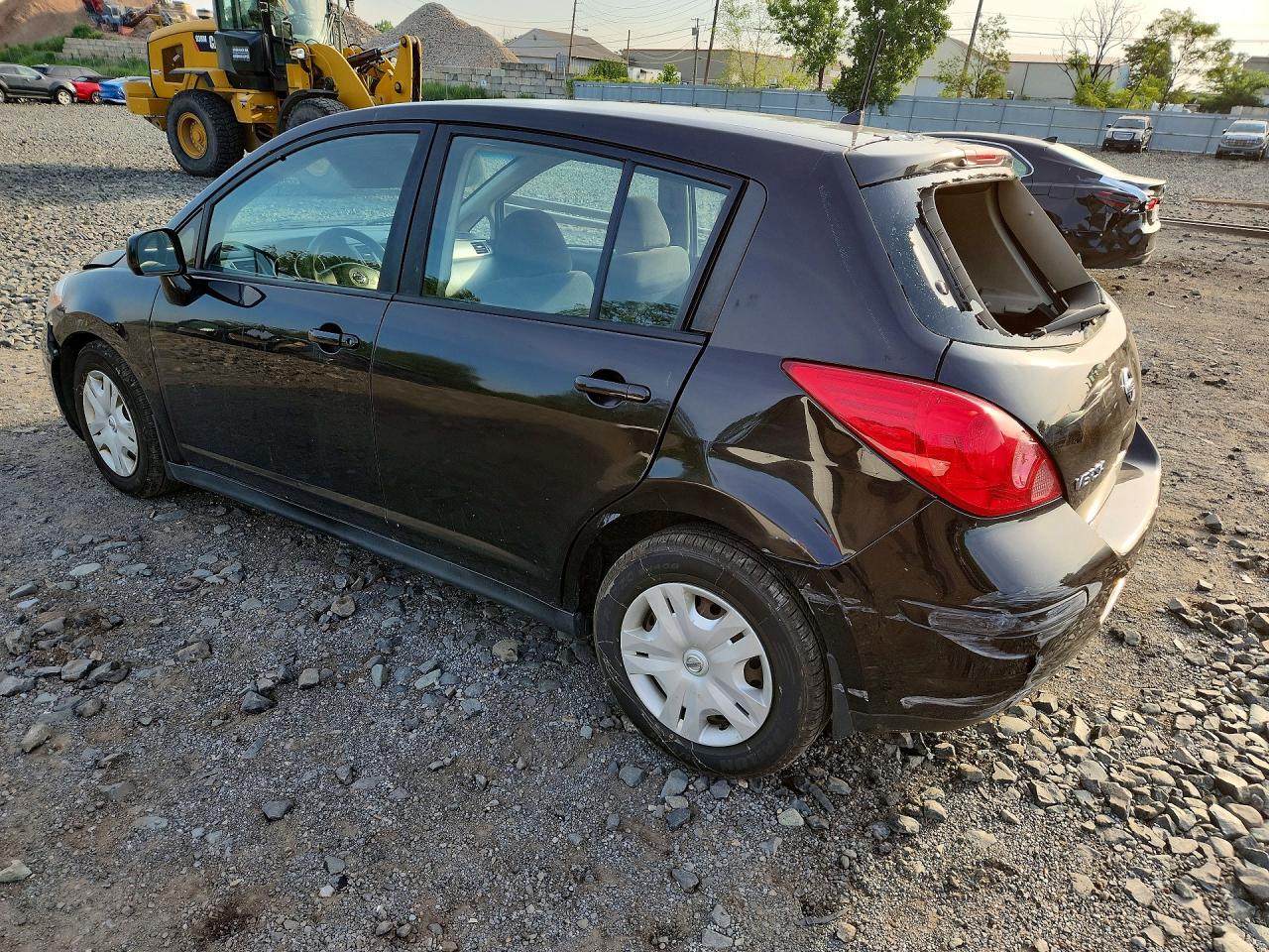 2011 Nissan Versa 1.8 S Black vin: 3N1BC1CPXBL391035
