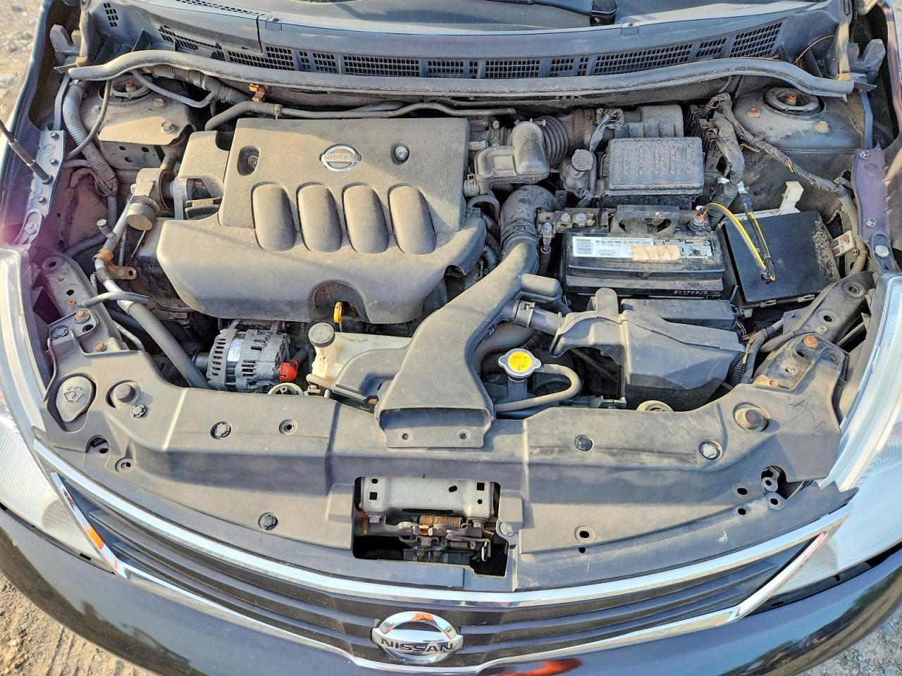 2011 Nissan Versa 1.8 S Black vin: 3N1BC1CPXBL391035