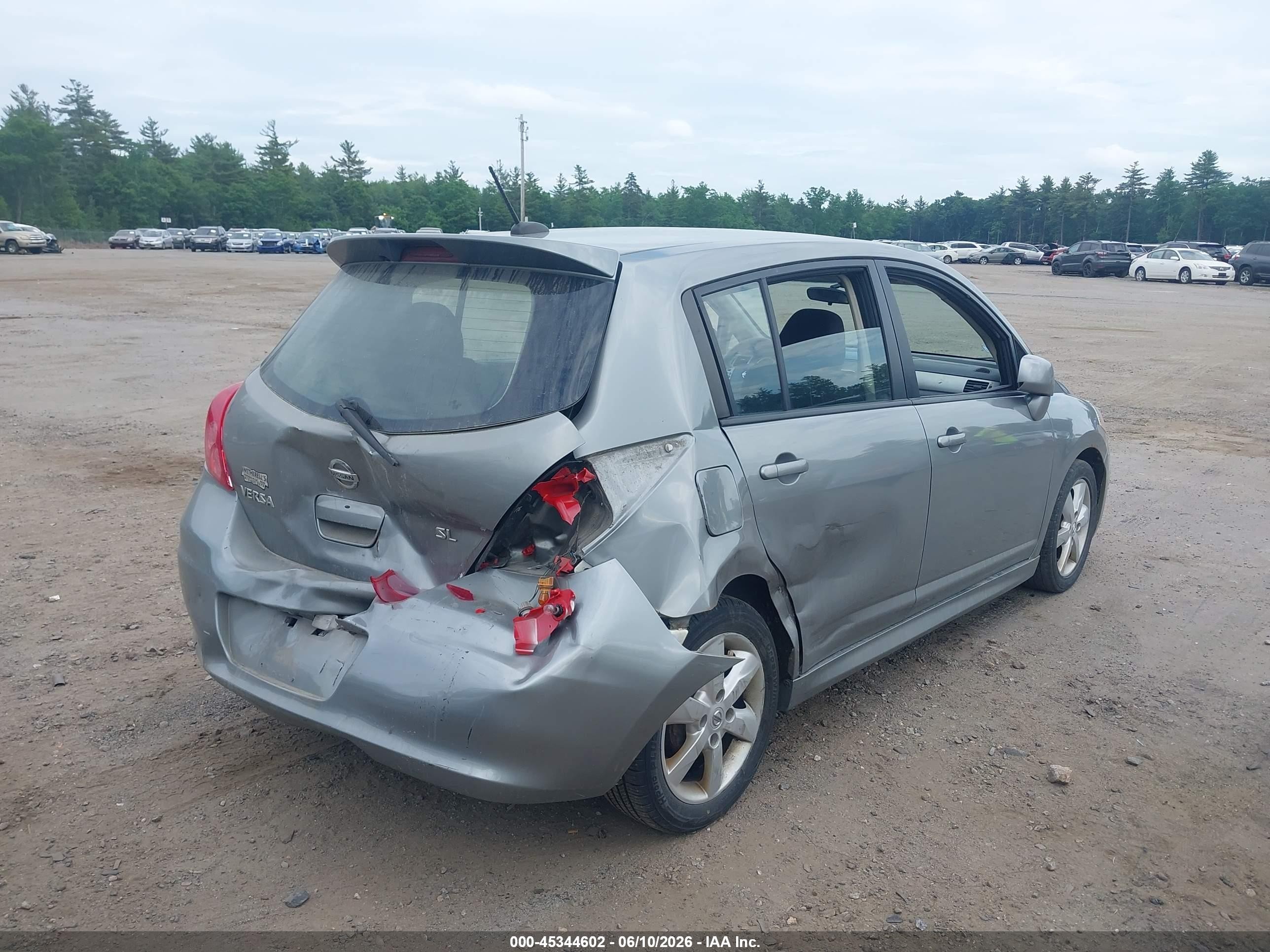 2011 Nissan Versa 1.8sl Gray vin: 3N1BC1CPXBL402955