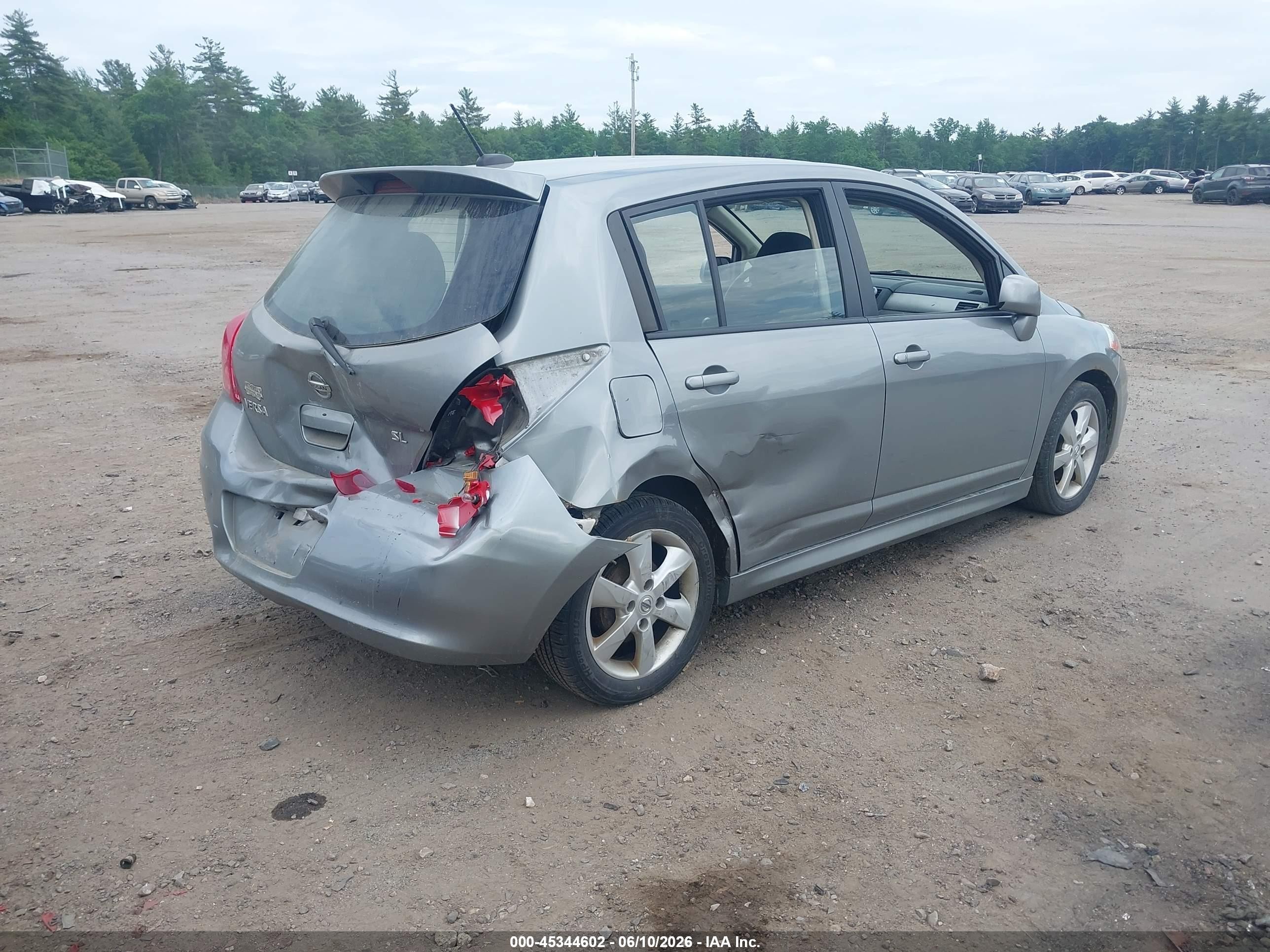 2011 Nissan Versa 1.8sl Gray vin: 3N1BC1CPXBL402955