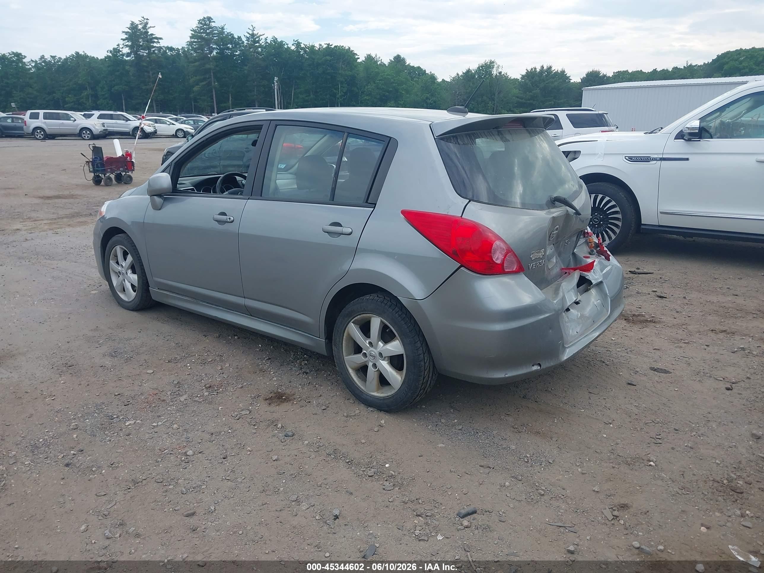 2011 Nissan Versa 1.8sl Gray vin: 3N1BC1CPXBL402955