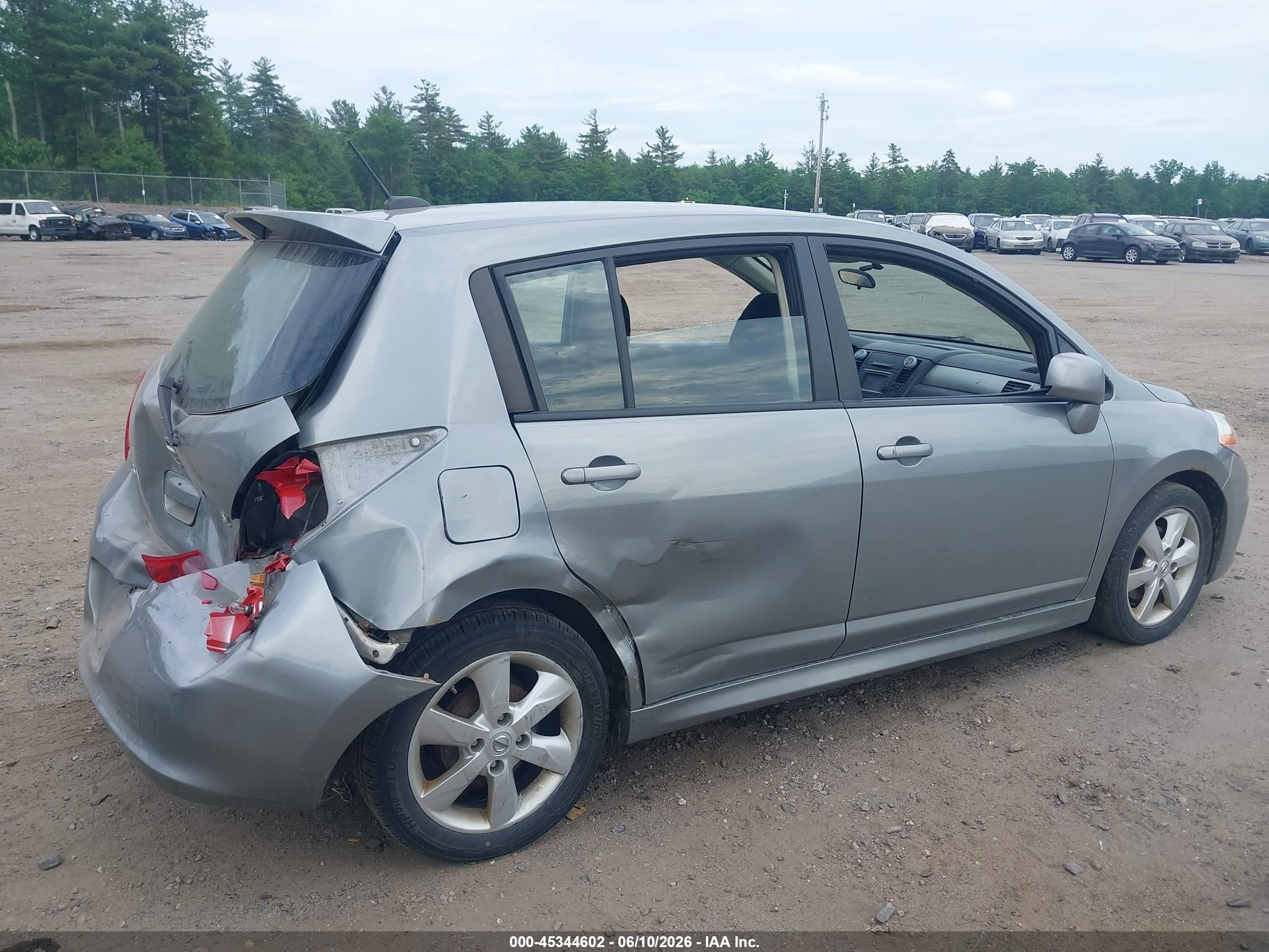 2011 Nissan Versa 1.8sl Gray vin: 3N1BC1CPXBL402955
