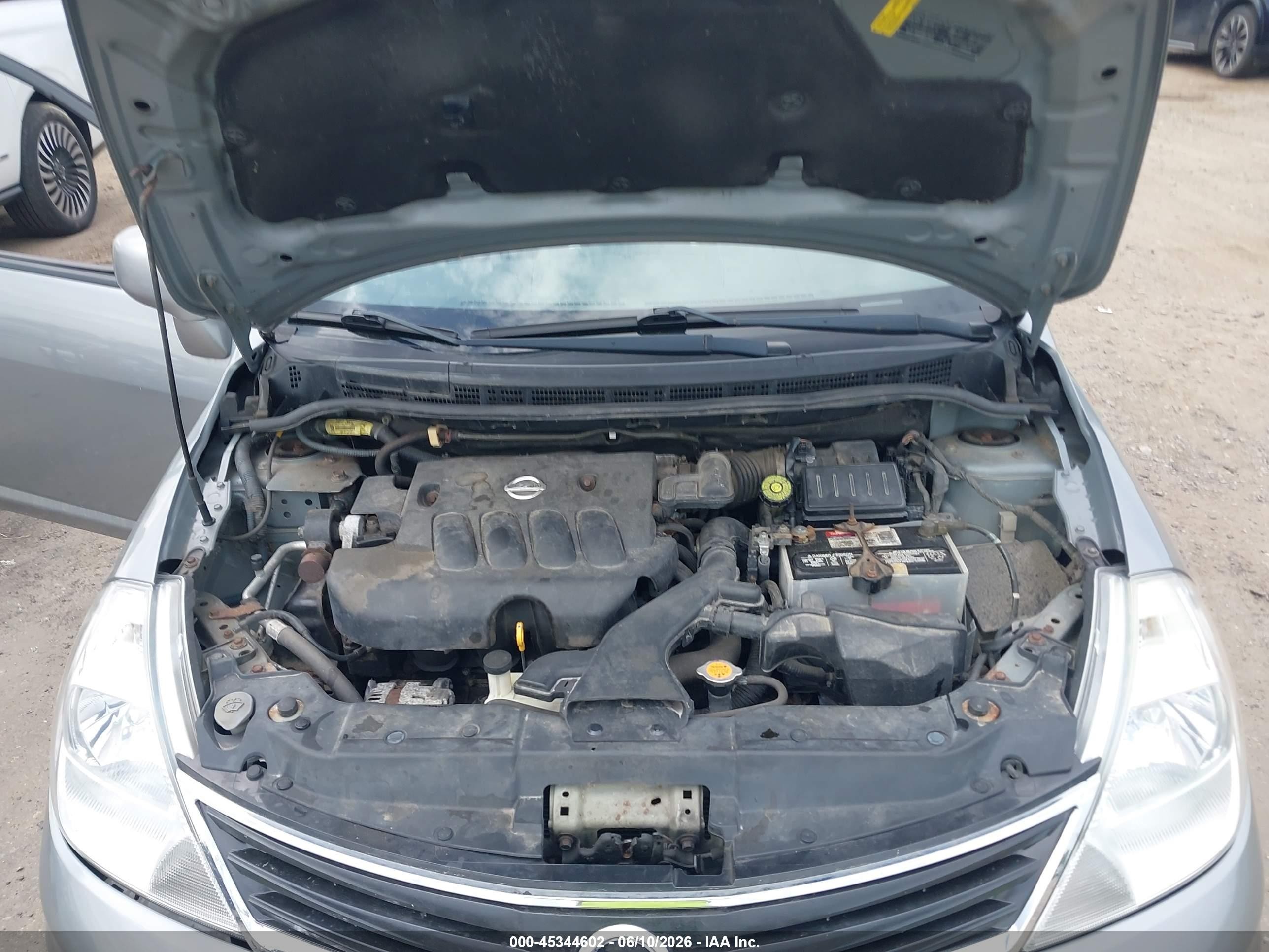 2011 Nissan Versa 1.8sl Gray vin: 3N1BC1CPXBL402955