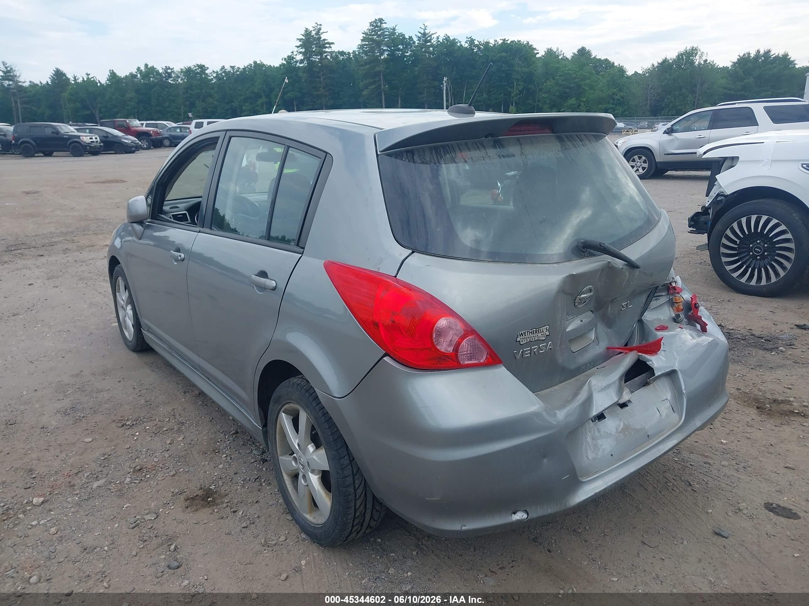 2011 Nissan Versa 1.8sl Gray vin: 3N1BC1CPXBL402955