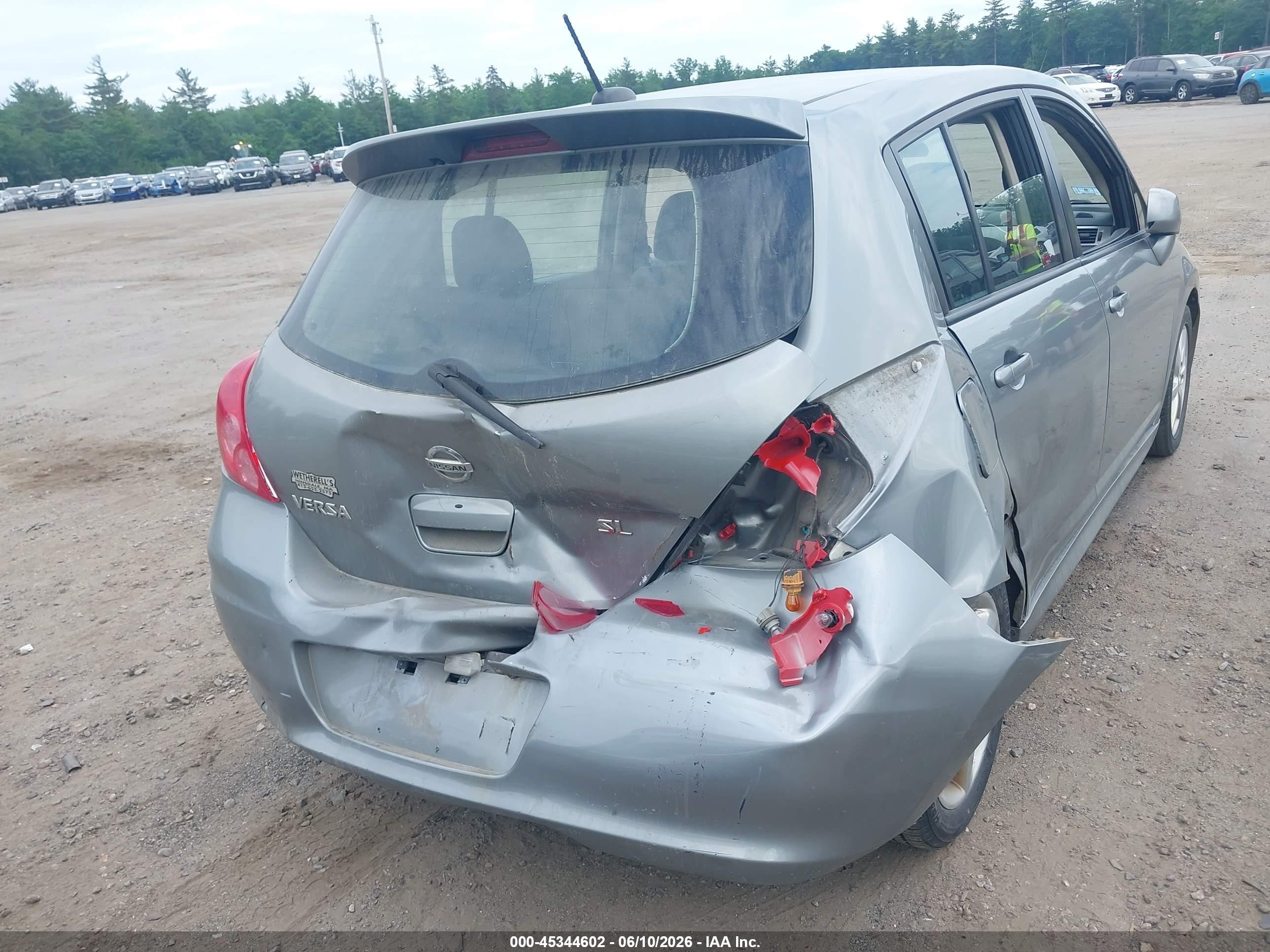 2011 Nissan Versa 1.8sl Gray vin: 3N1BC1CPXBL402955