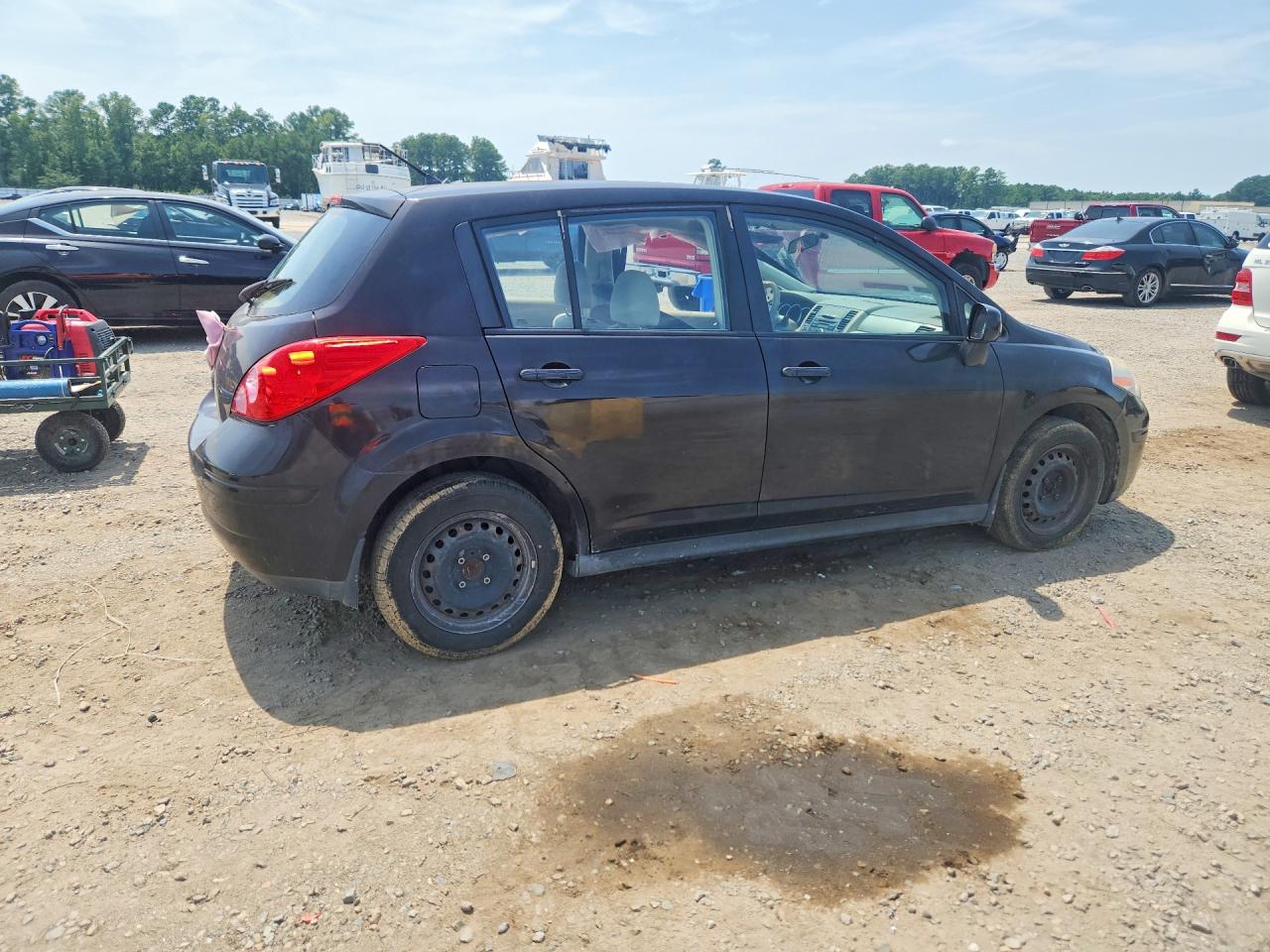 2011 Nissan Versa 1.8 S Black vin: 3N1BC1CPXBL479762