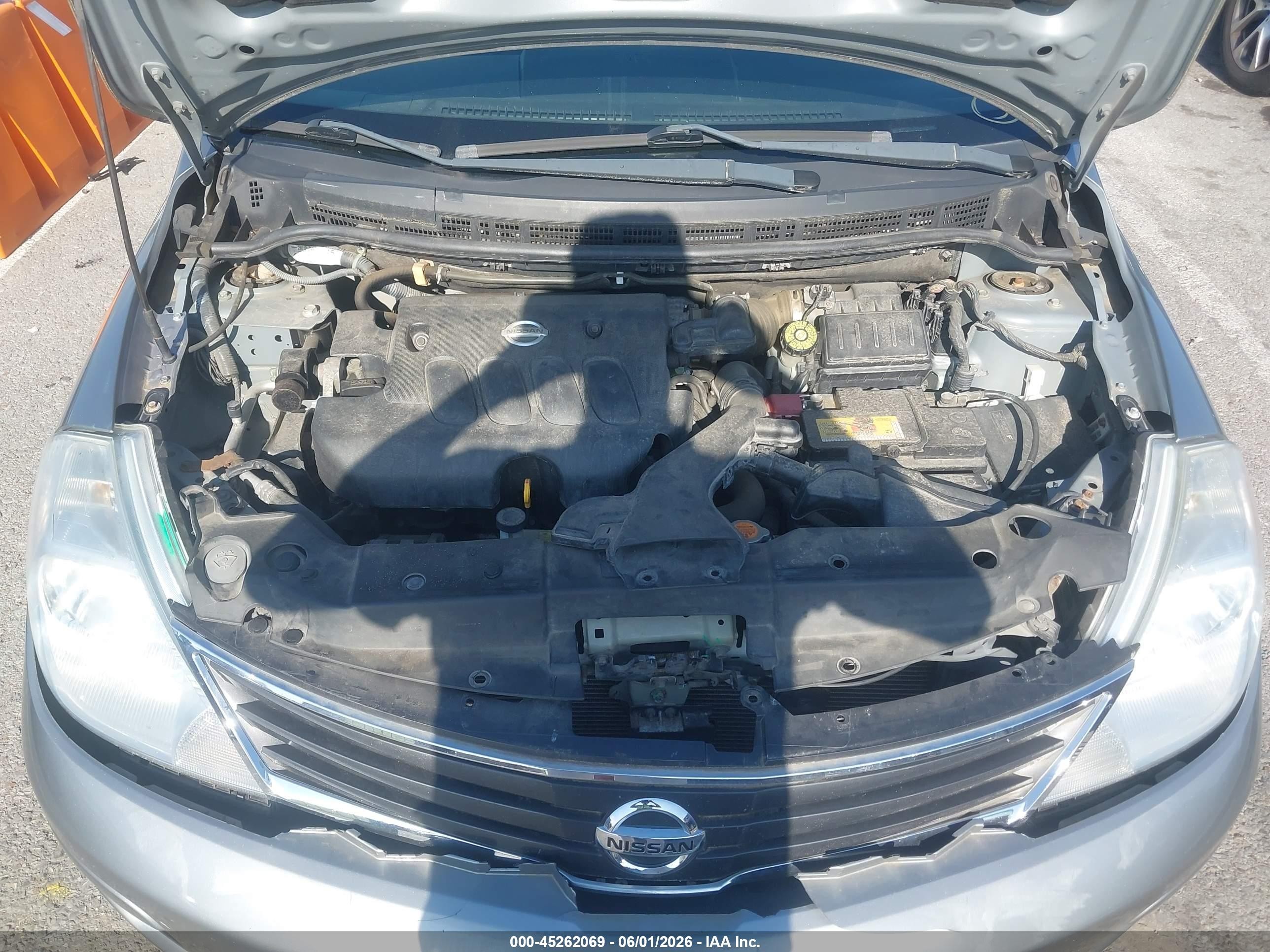 2011 Nissan Versa 1.8s Gray vin: 3N1BC1CPXBL507687