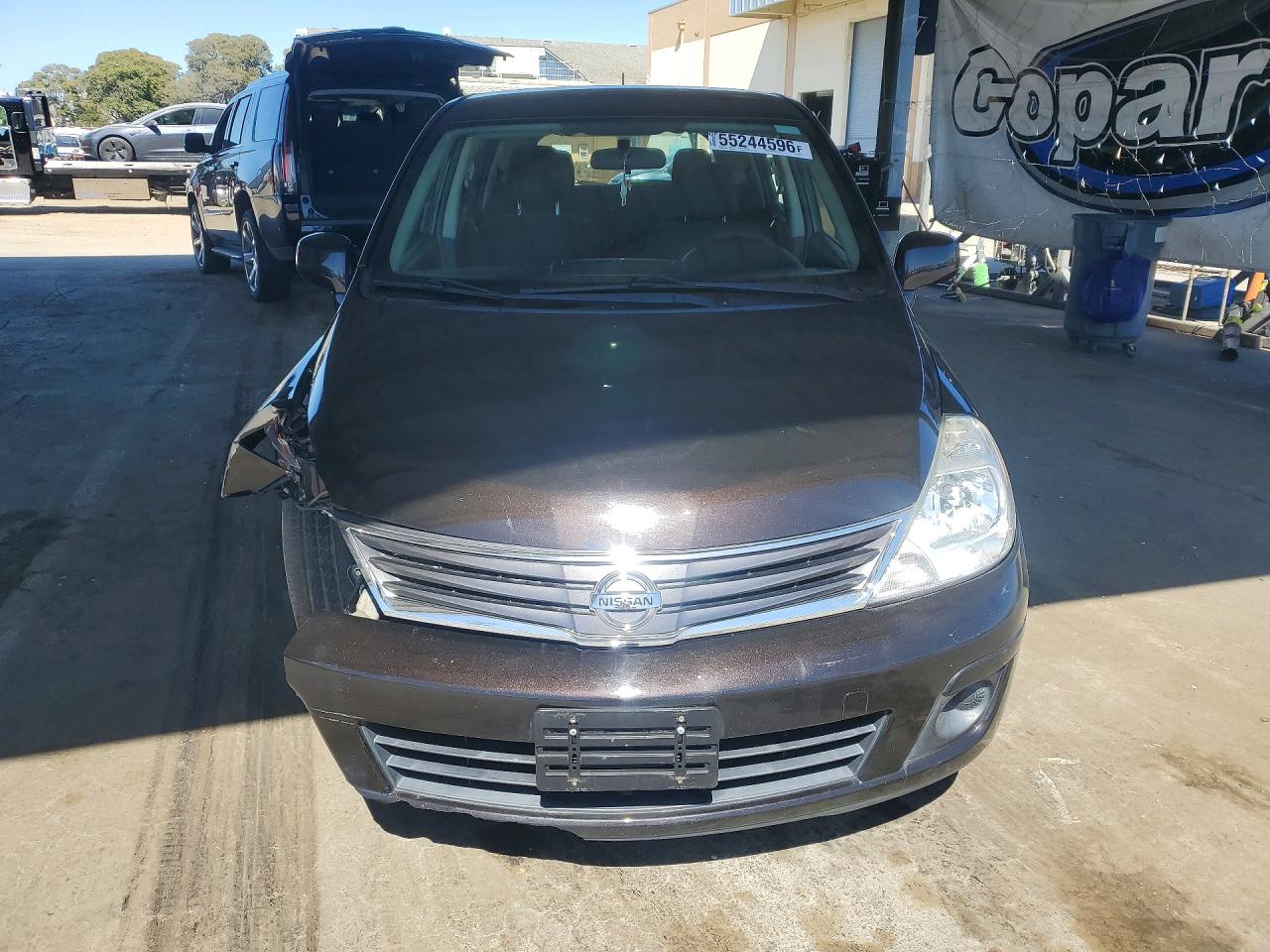 2012 Nissan Versa 1.8 S Tan vin: 3N1BC1CPXCK202343