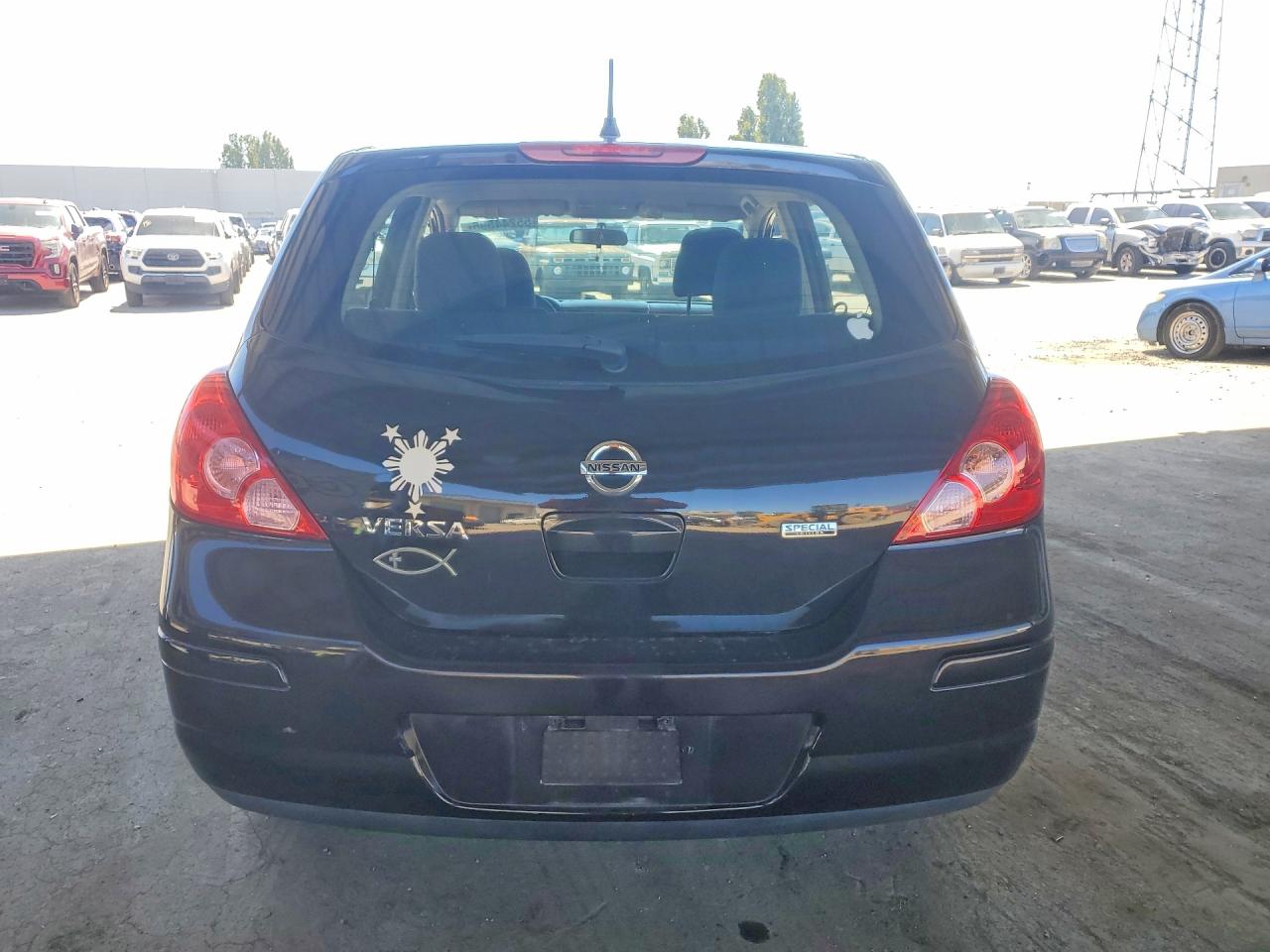 2012 Nissan Versa 1.8 S Tan vin: 3N1BC1CPXCK202343