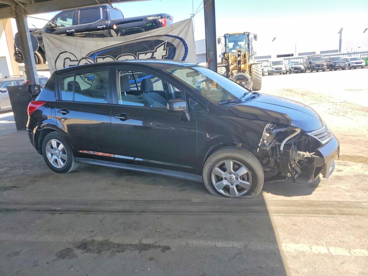 2012 Nissan Versa 1.8 S Tan vin: 3N1BC1CPXCK202343