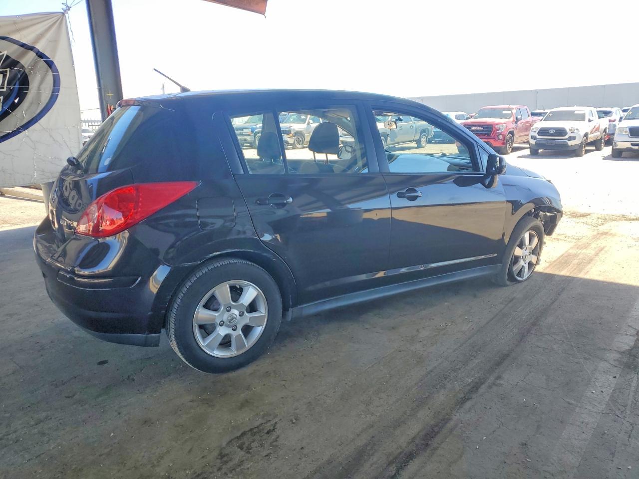 2012 Nissan Versa 1.8 S Tan vin: 3N1BC1CPXCK202343