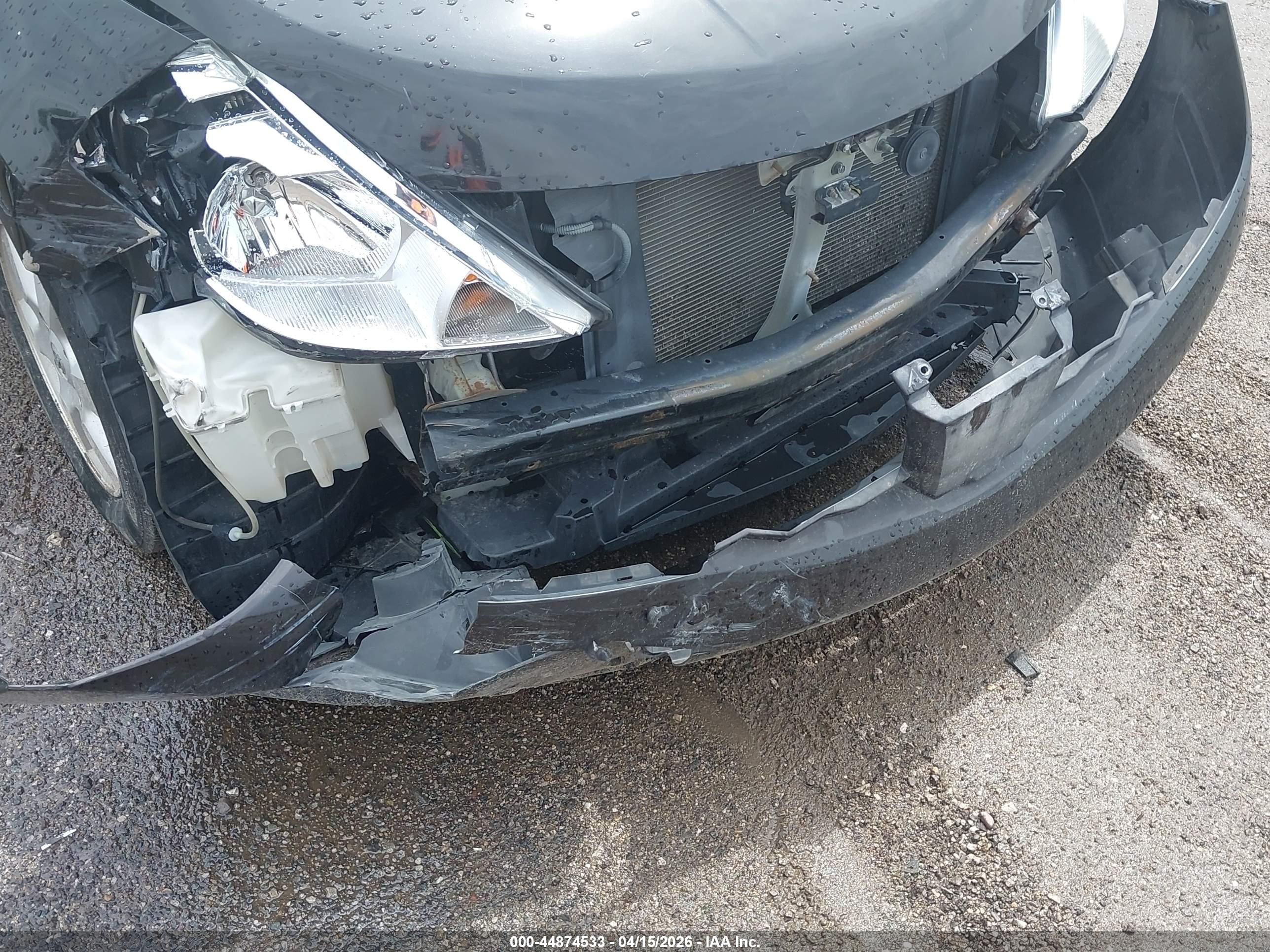 2012 Nissan Versa 1.8 S Черный vin: 3N1BC1CPXCK205856