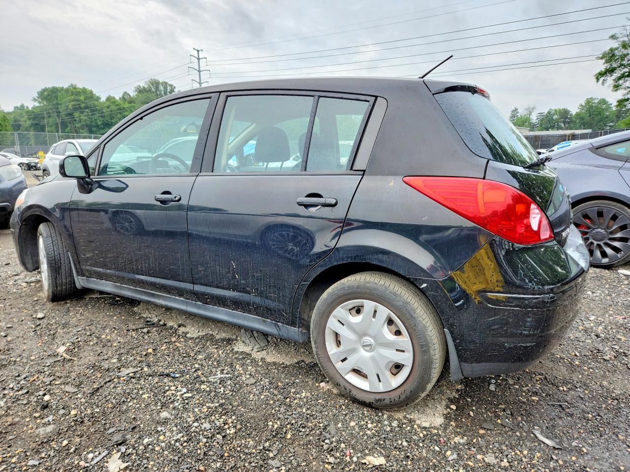 2012 Nissan Versa 1.8 S Black vin: 3N1BC1CPXCK231826