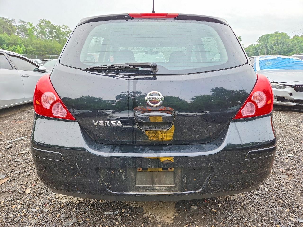 2012 Nissan Versa 1.8 S Black vin: 3N1BC1CPXCK231826