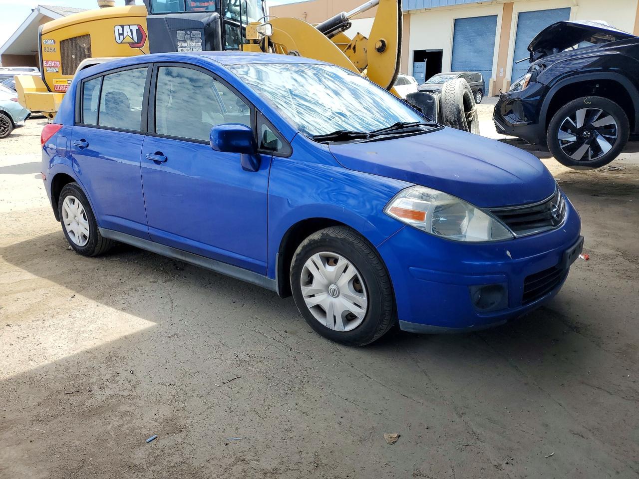 2012 Nissan Versa 1.8 S Blue vin: 3N1BC1CPXCK266267