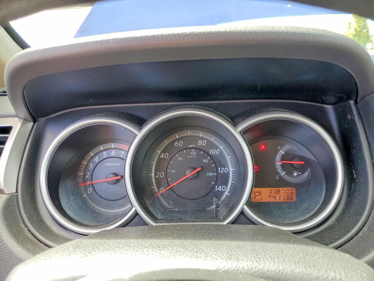 2012 Nissan Versa 1.8 S Blue vin: 3N1BC1CPXCK266267