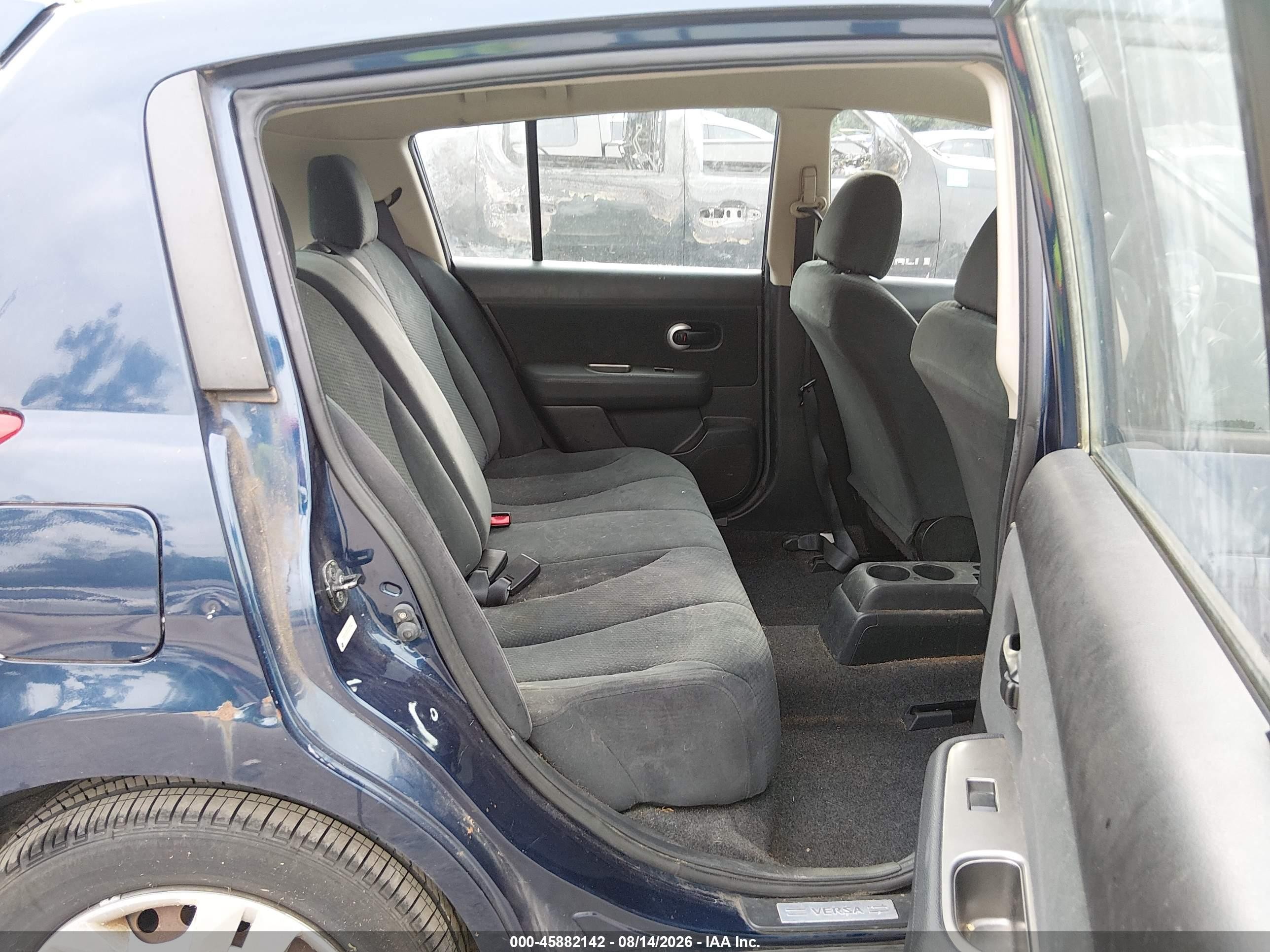 2012 Nissan Versa 1.8 S Dark Blue vin: 3N1BC1CPXCK269430