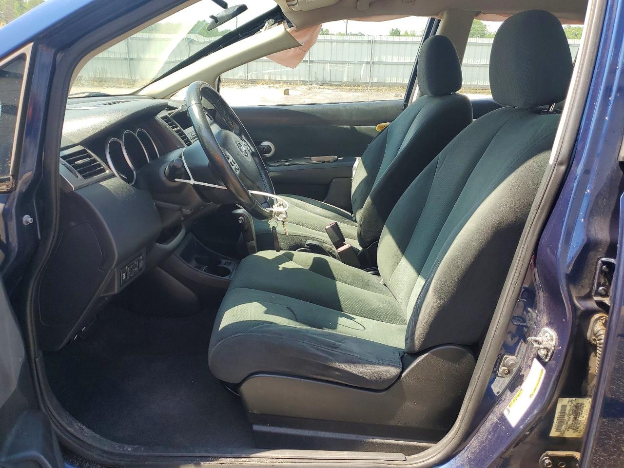 2012 Nissan Versa S/sl Blue vin: 3N1BC1CPXCK801453