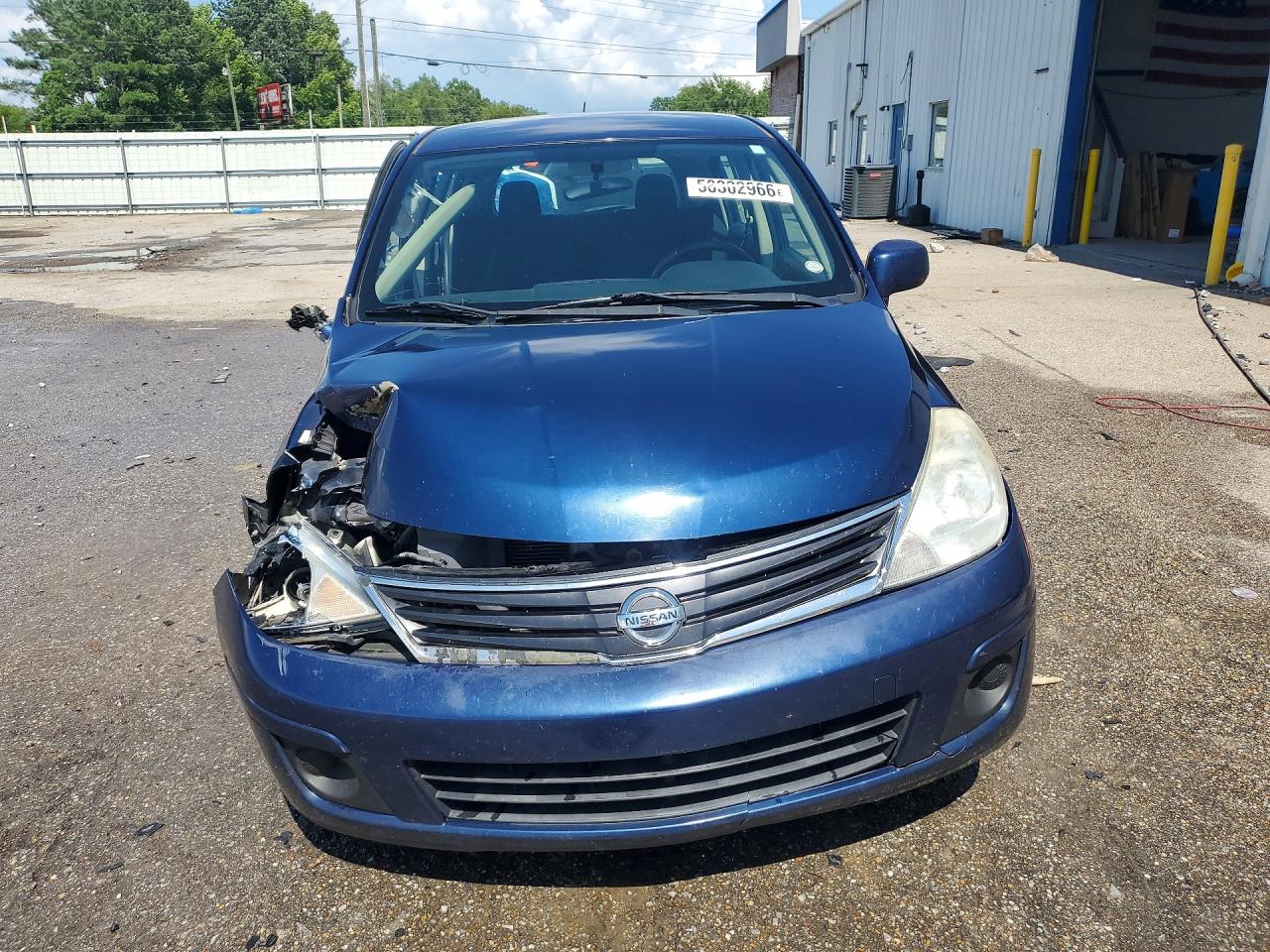 2012 Nissan Versa S/sl Blue vin: 3N1BC1CPXCK801453