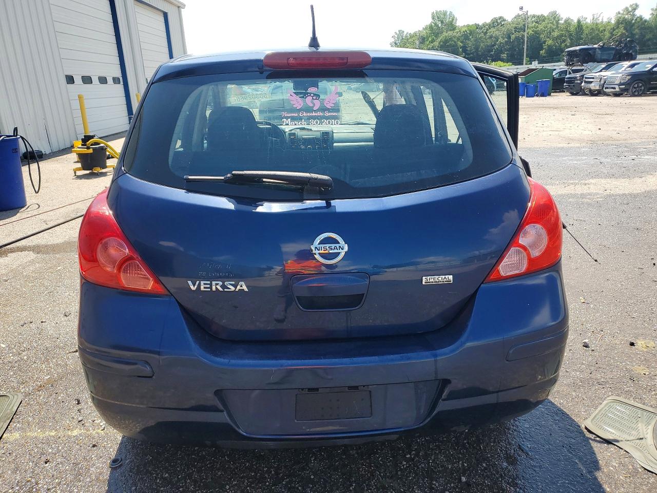 2012 Nissan Versa S/sl Blue vin: 3N1BC1CPXCK801453