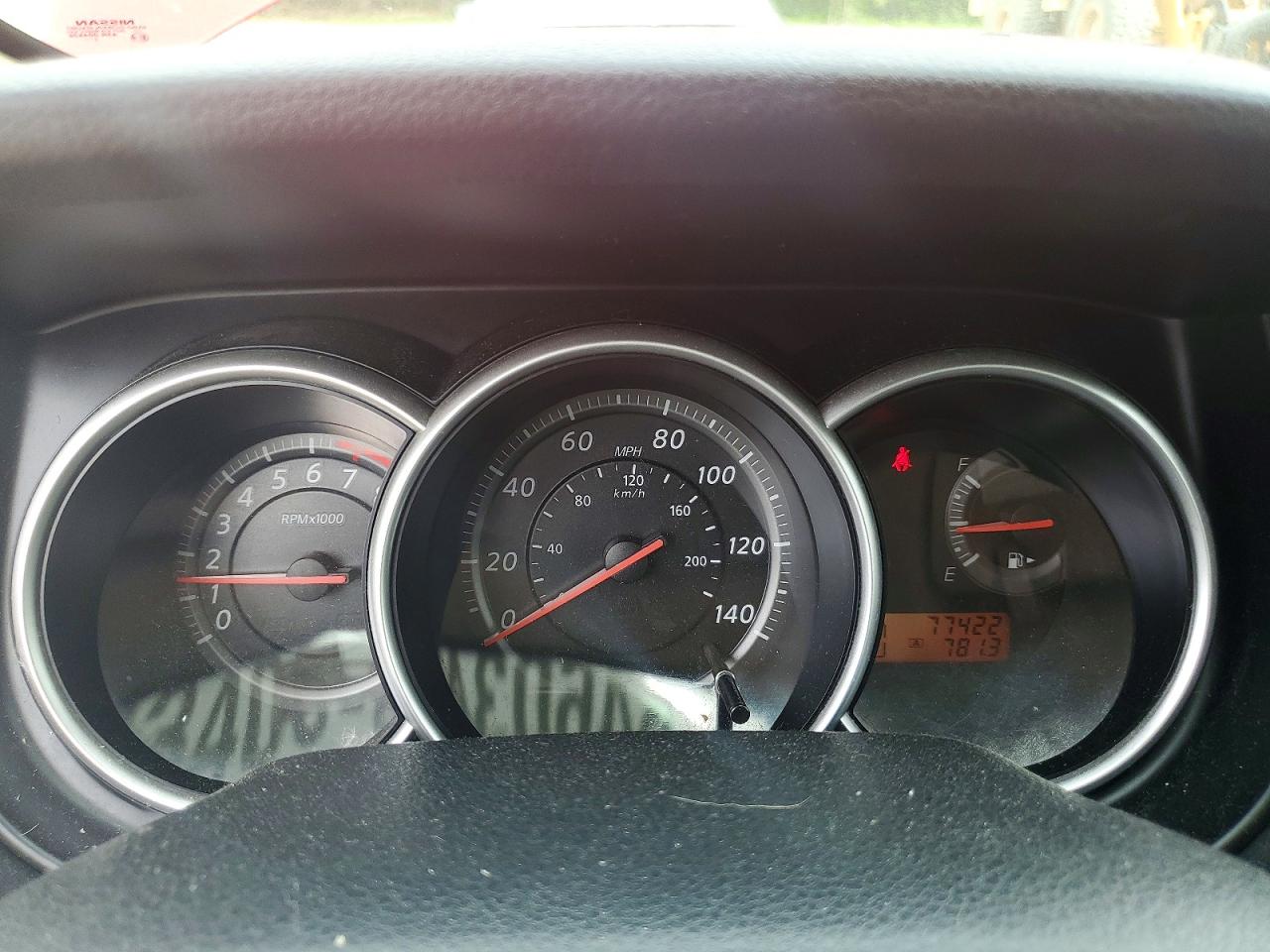 2012 Nissan Versa 1.8 S Red vin: 3N1BC1CPXCK801565