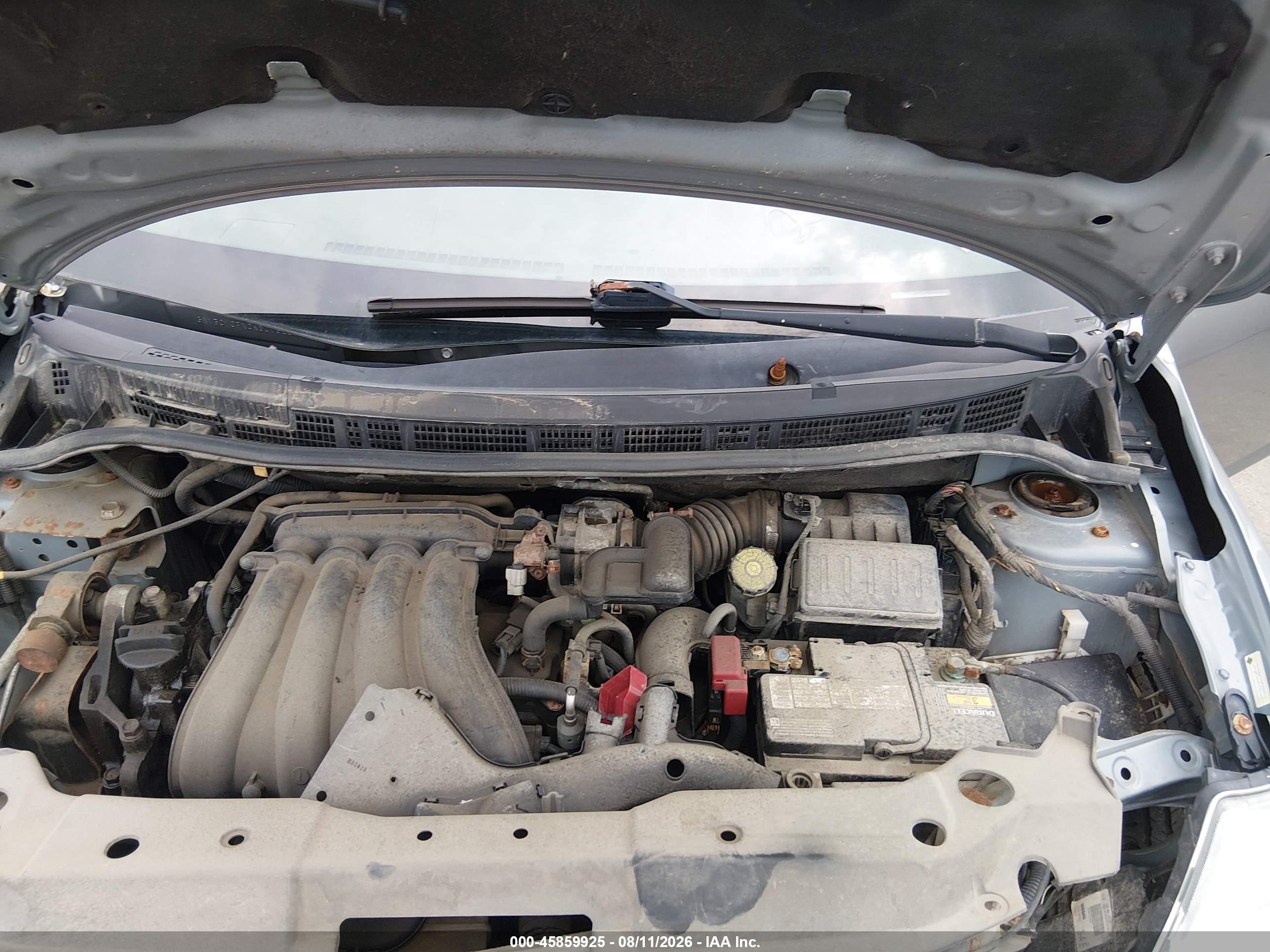 2012 Nissan Versa 1.8 S Silver vin: 3N1BC1CPXCK807320