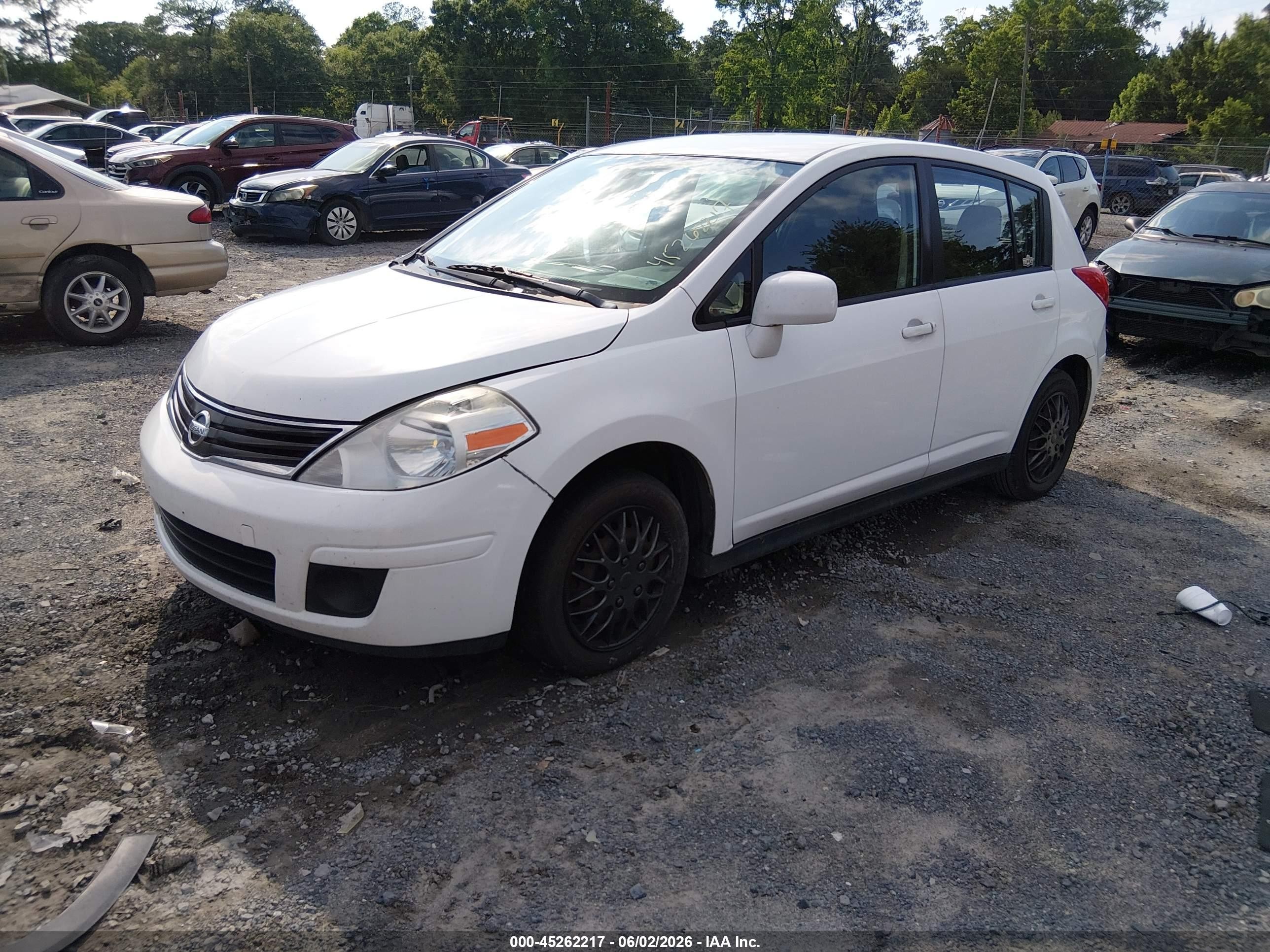 2012 Nissan Versa 1.8 S Белый vin: 3N1BC1CPXCK811416