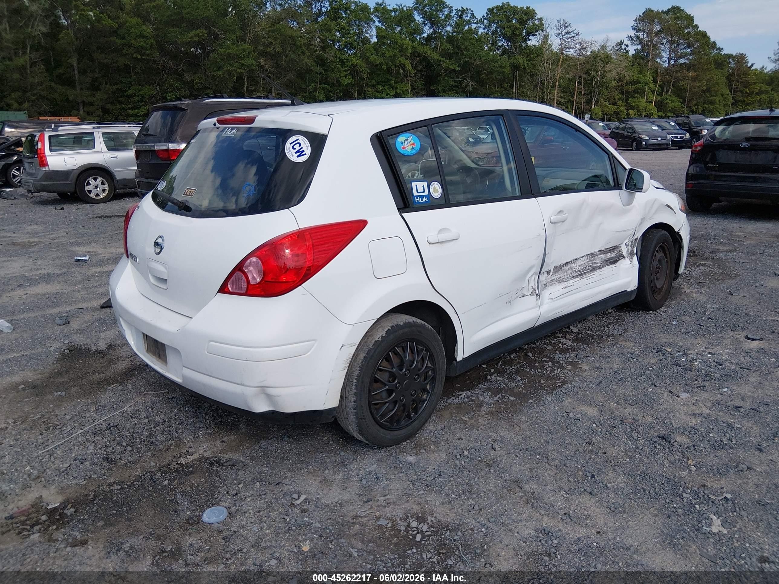 2012 Nissan Versa 1.8 S Белый vin: 3N1BC1CPXCK811416