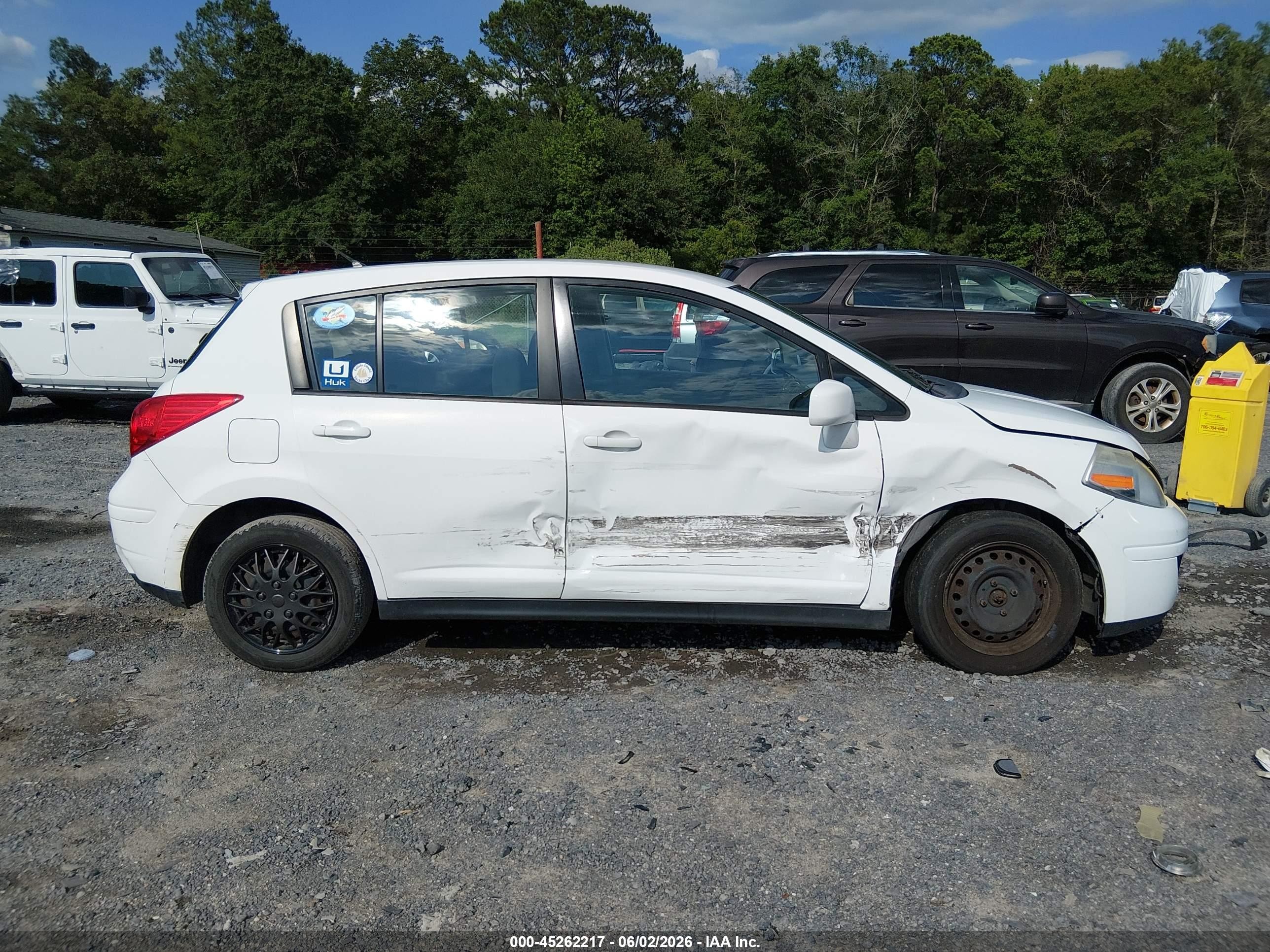 2012 Nissan Versa 1.8 S Белый vin: 3N1BC1CPXCK811416
