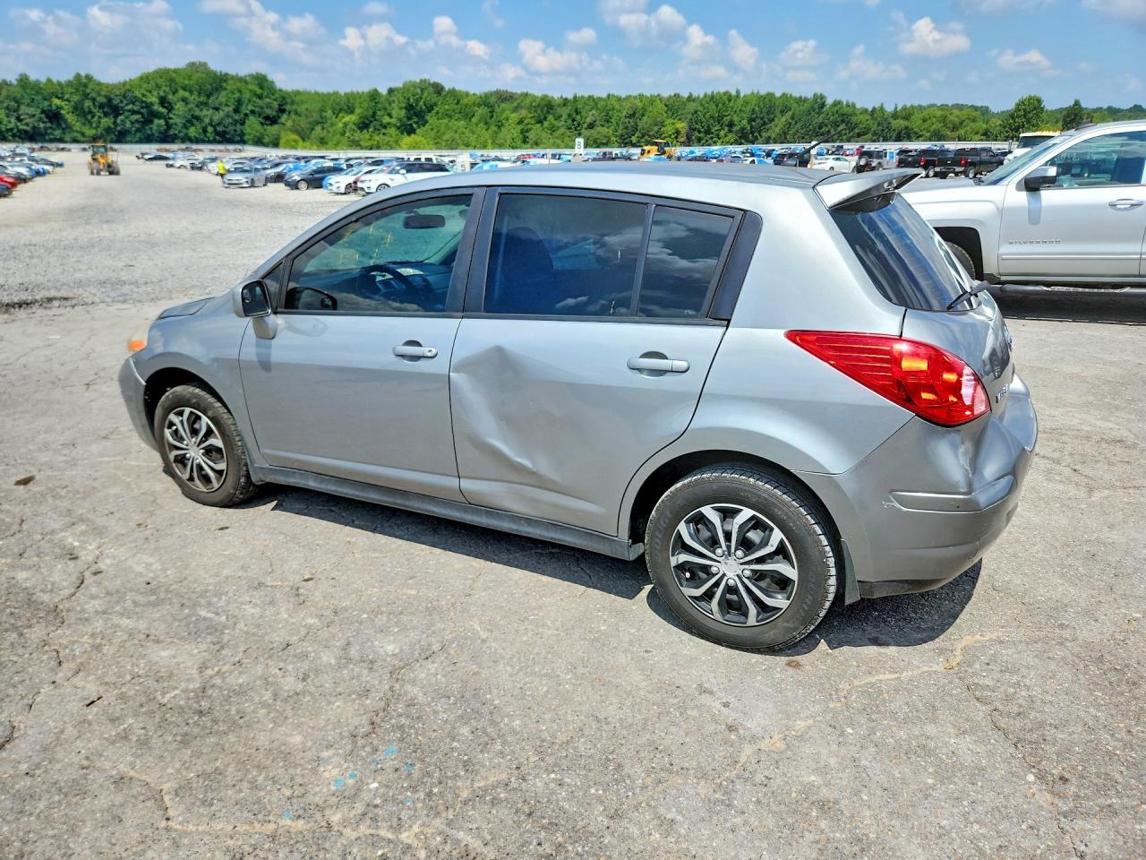 2012 Nissan Versa 1.8 S Gray vin: 3N1BC1CPXCL361406