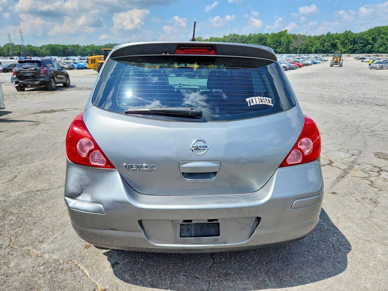 2012 Nissan Versa 1.8 S Gray vin: 3N1BC1CPXCL361406